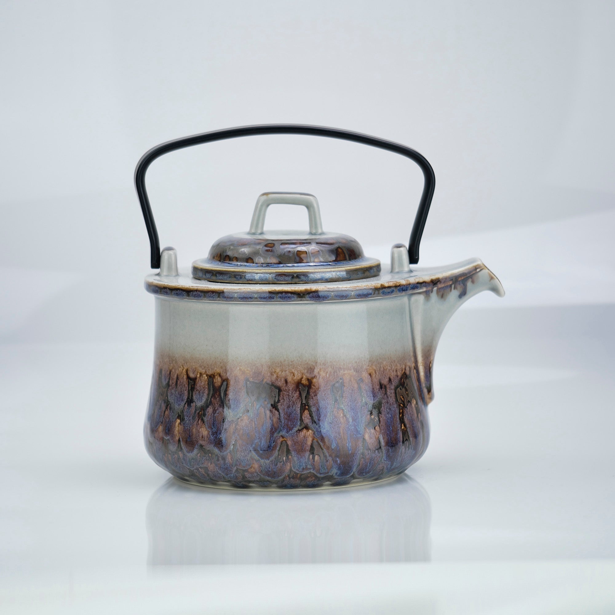 Bing & Gröndahl Mexico Jens Quistgaard Teapot Nordic Vintage Western Tableware (2)