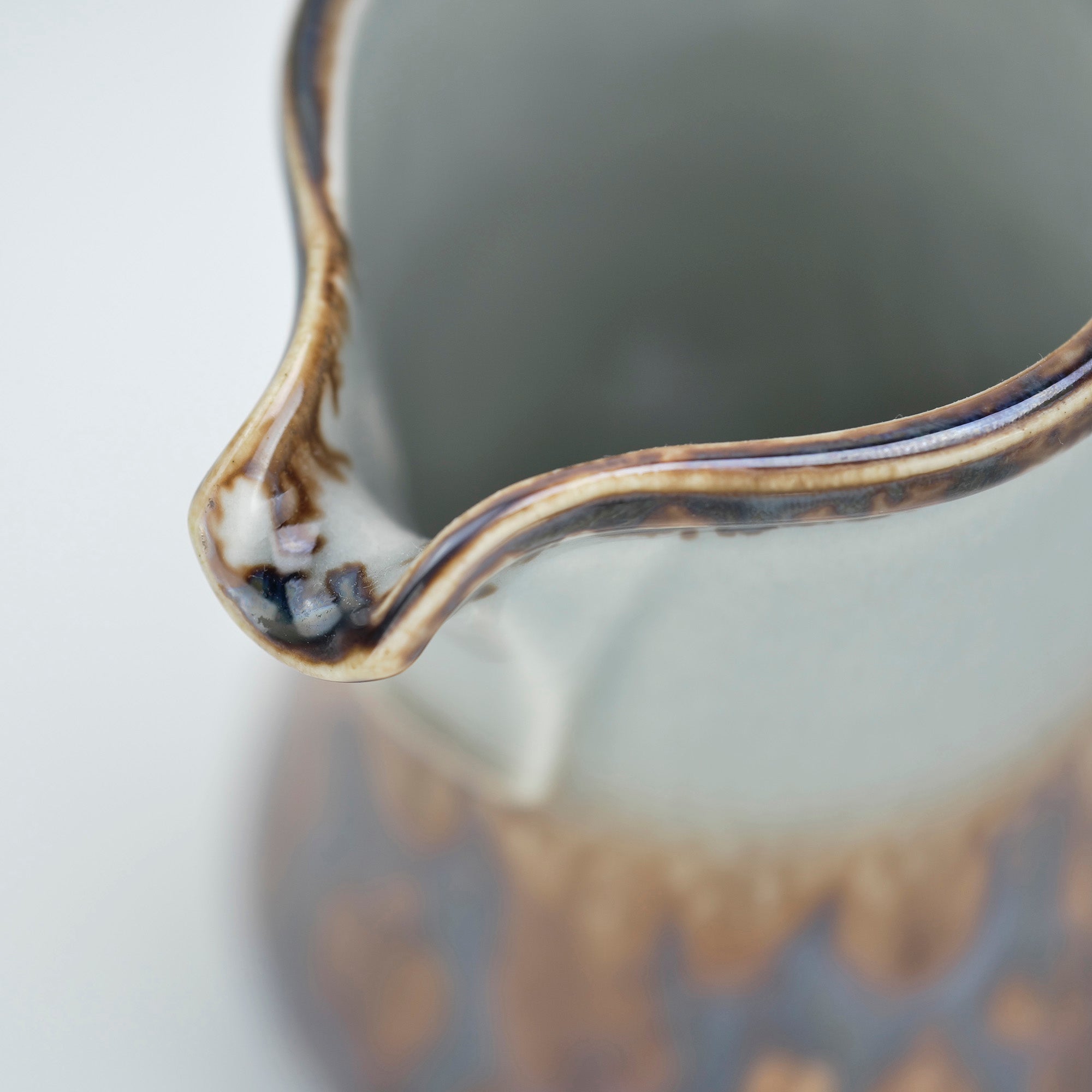 Bing & Gröndahl Mexico Jens Quistgaard Creamer Milk Pitcher Nordic Vintage Western Tableware (3)