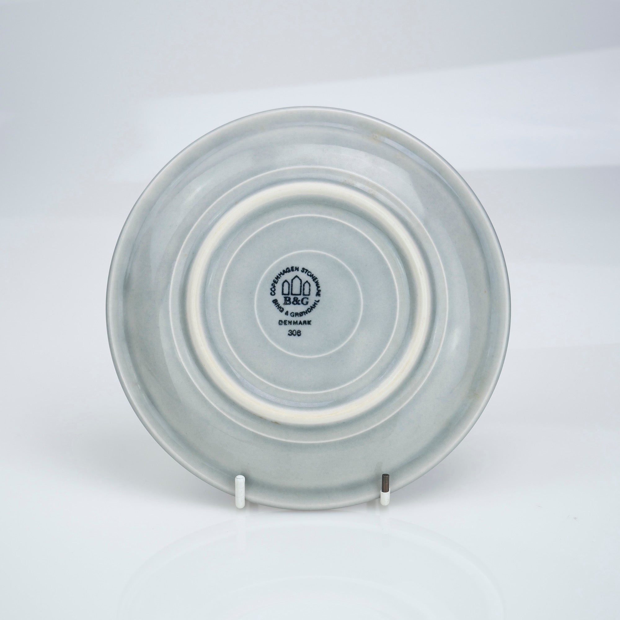Bing & Gröndahl Mexico Jens Quistgaard Cake Plate 16.5cm Nordic Vintage Western Tableware (4)