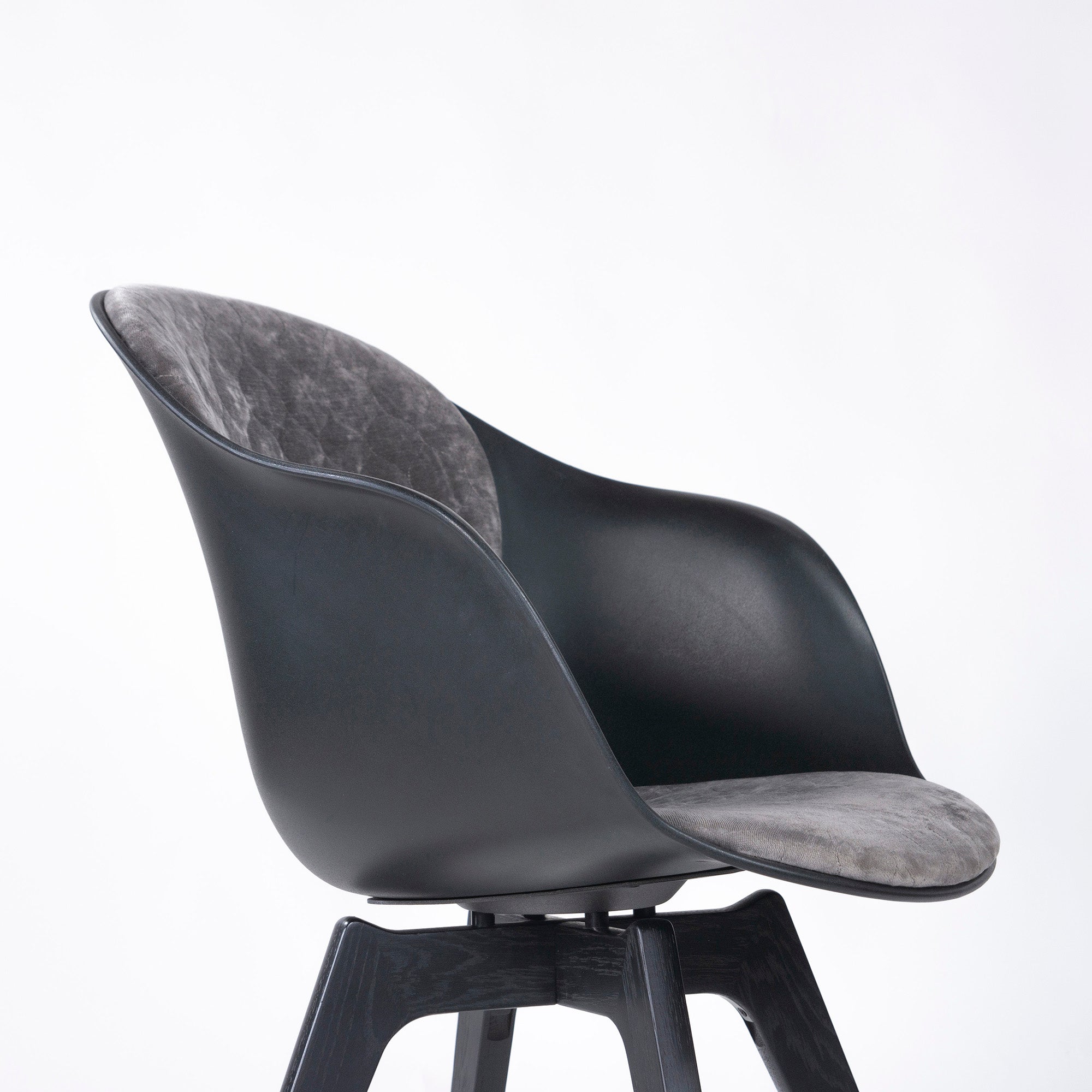 BoConcept Dining Chair BoConcept ADELAIDE Adelaide Armchair Velvet Quilting Nordic Modern Simple