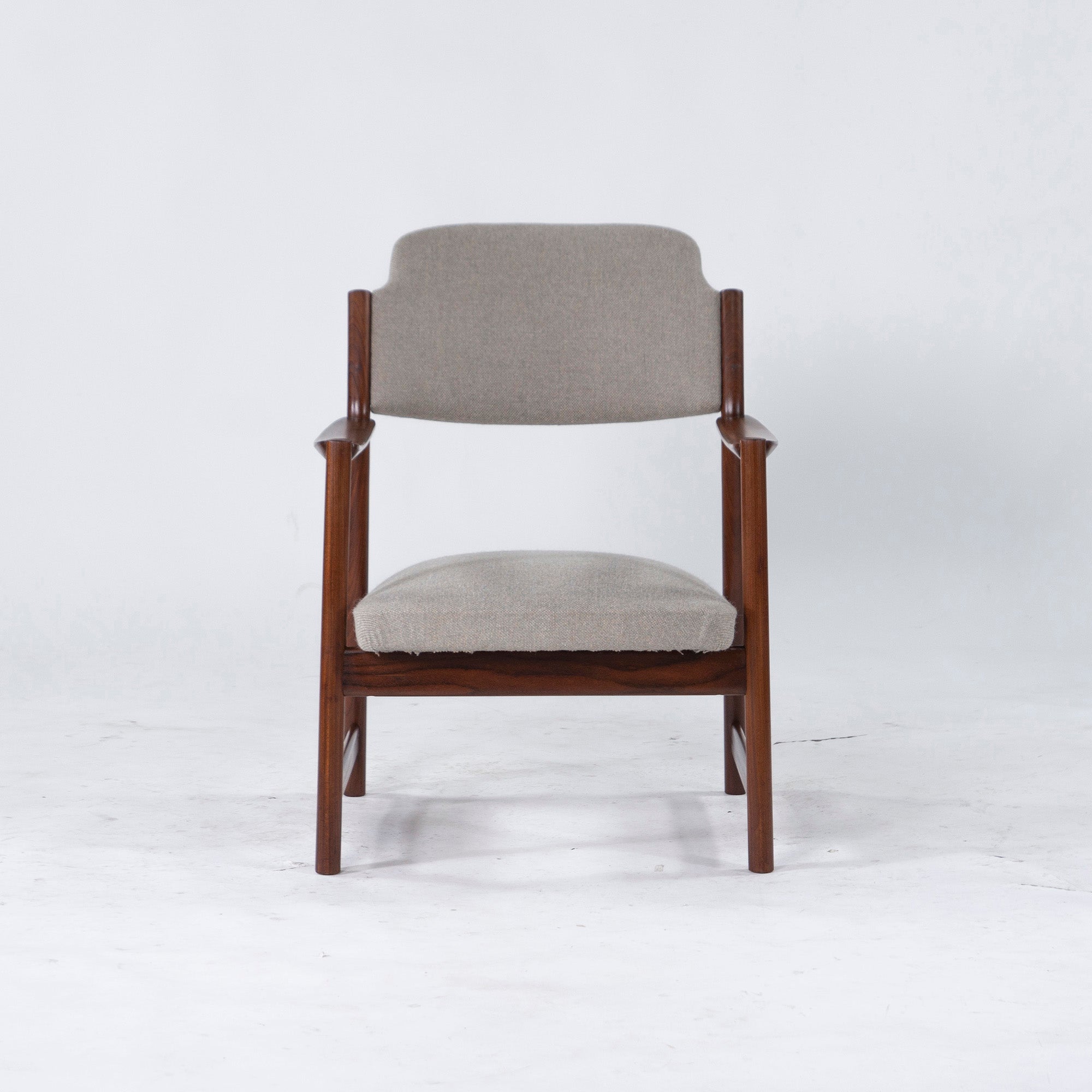 Nordic vintage lounge chair 1960s Dokka Mobler Norway teak wood midcentury Nordic modern 1P sofa