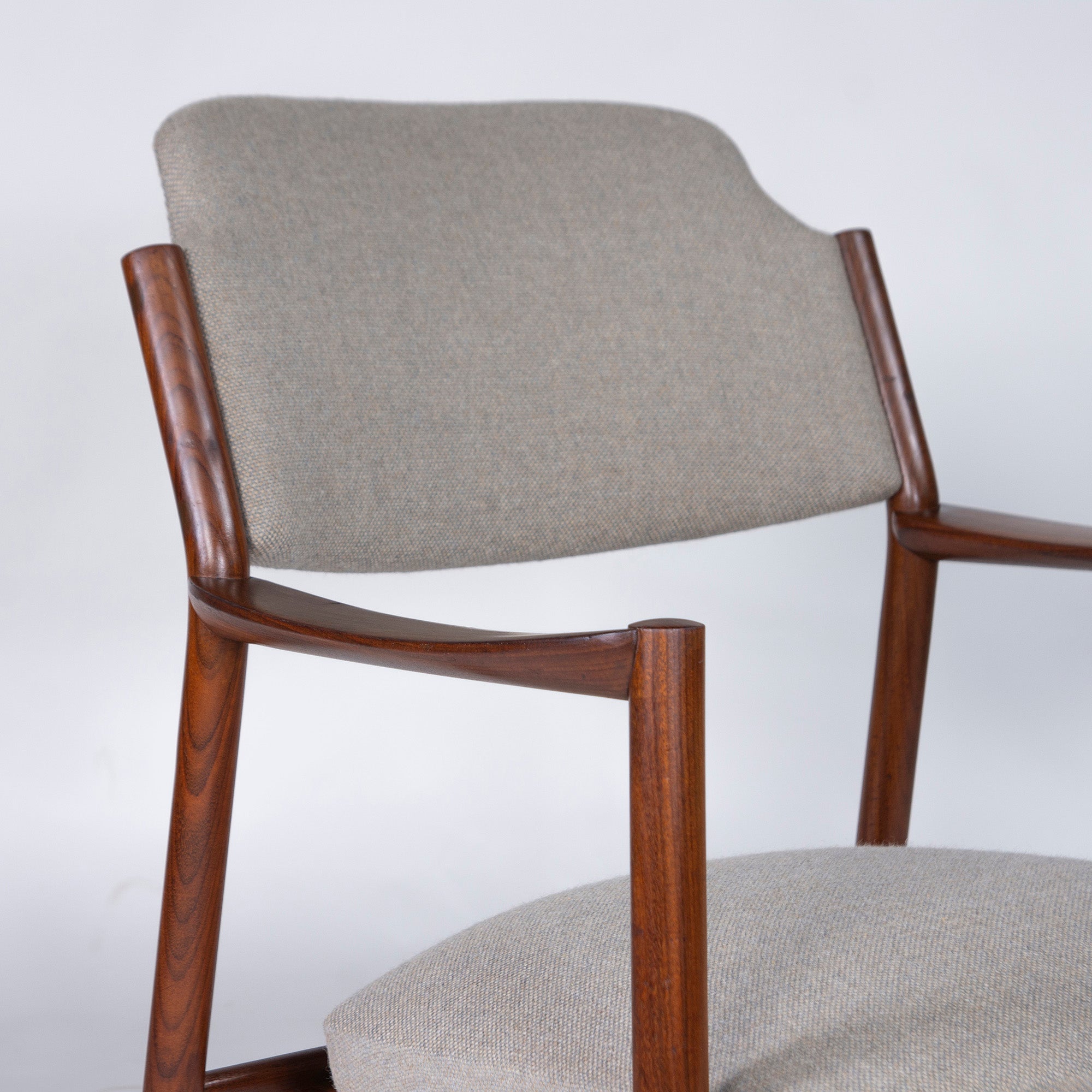 Nordic vintage lounge chair 1960s Dokka Mobler Norway teak wood midcentury Nordic modern 1P sofa