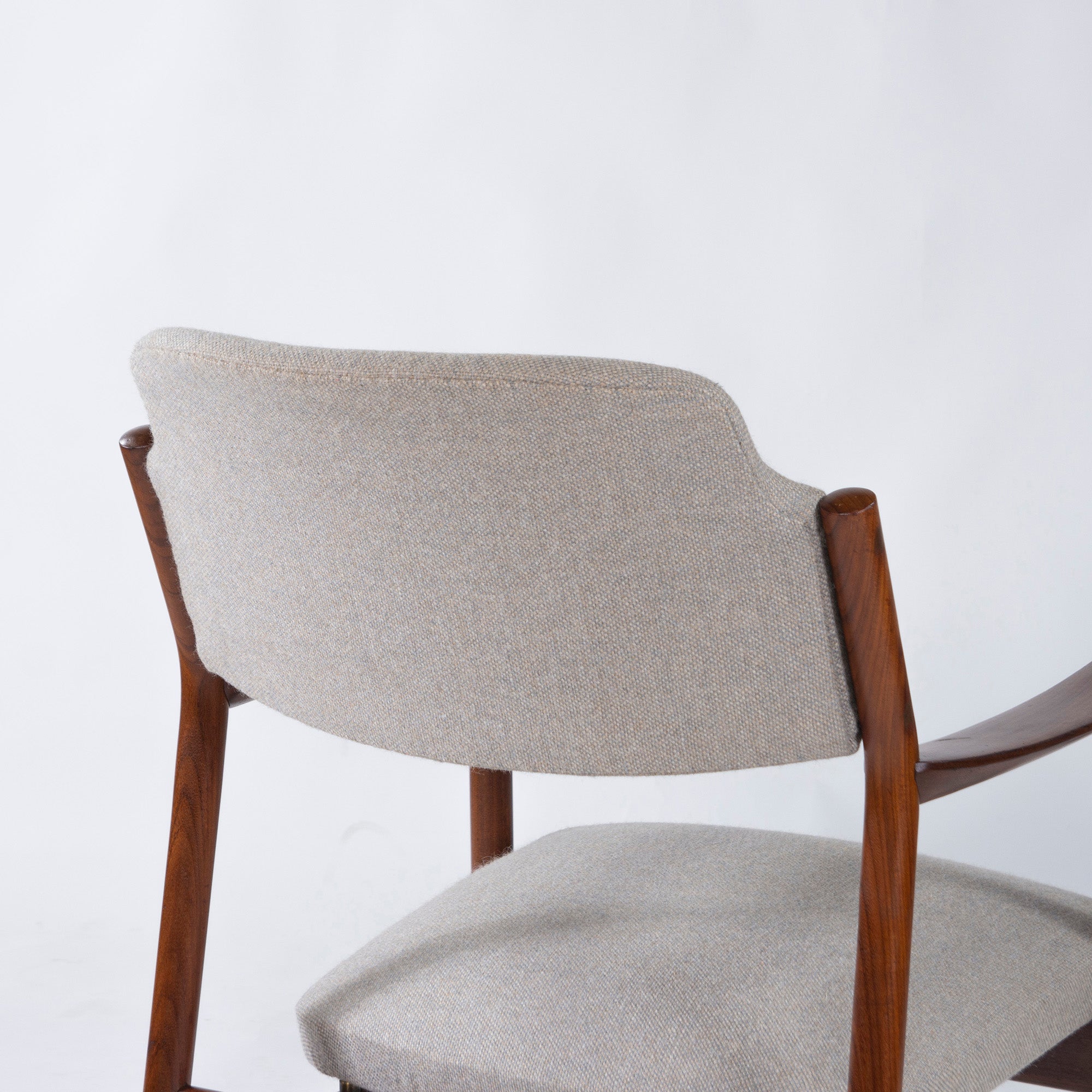 Nordic vintage lounge chair 1960s Dokka Mobler Norway teak wood midcentury Nordic modern 1P sofa