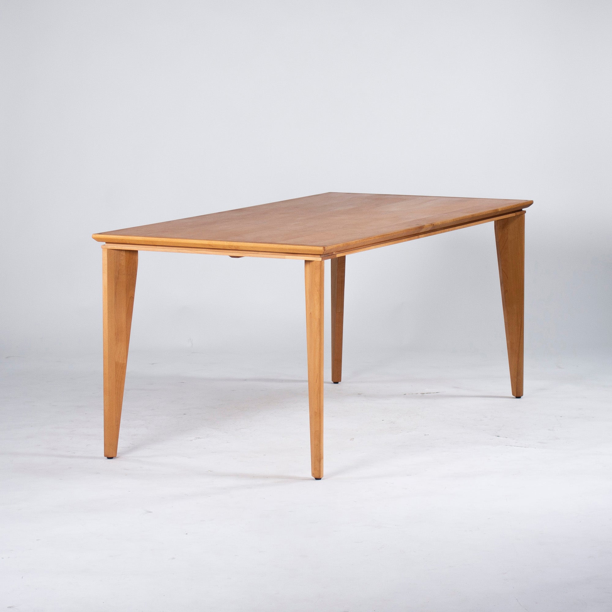 Asahi Wood Processing Dining Table BOSCO Bosco Nyatoh Wood Oil Finish w165 Natural Modern Nordic Japanese Modern ACTUS
