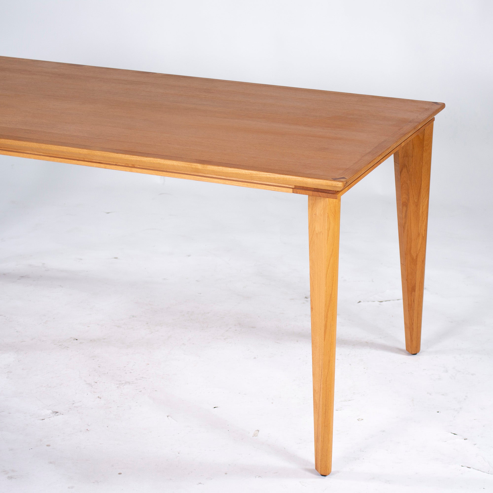 Asahi Wood Processing Dining Table BOSCO Bosco Nyatoh Wood Oil Finish w165 Natural Modern Nordic Japanese Modern ACTUS