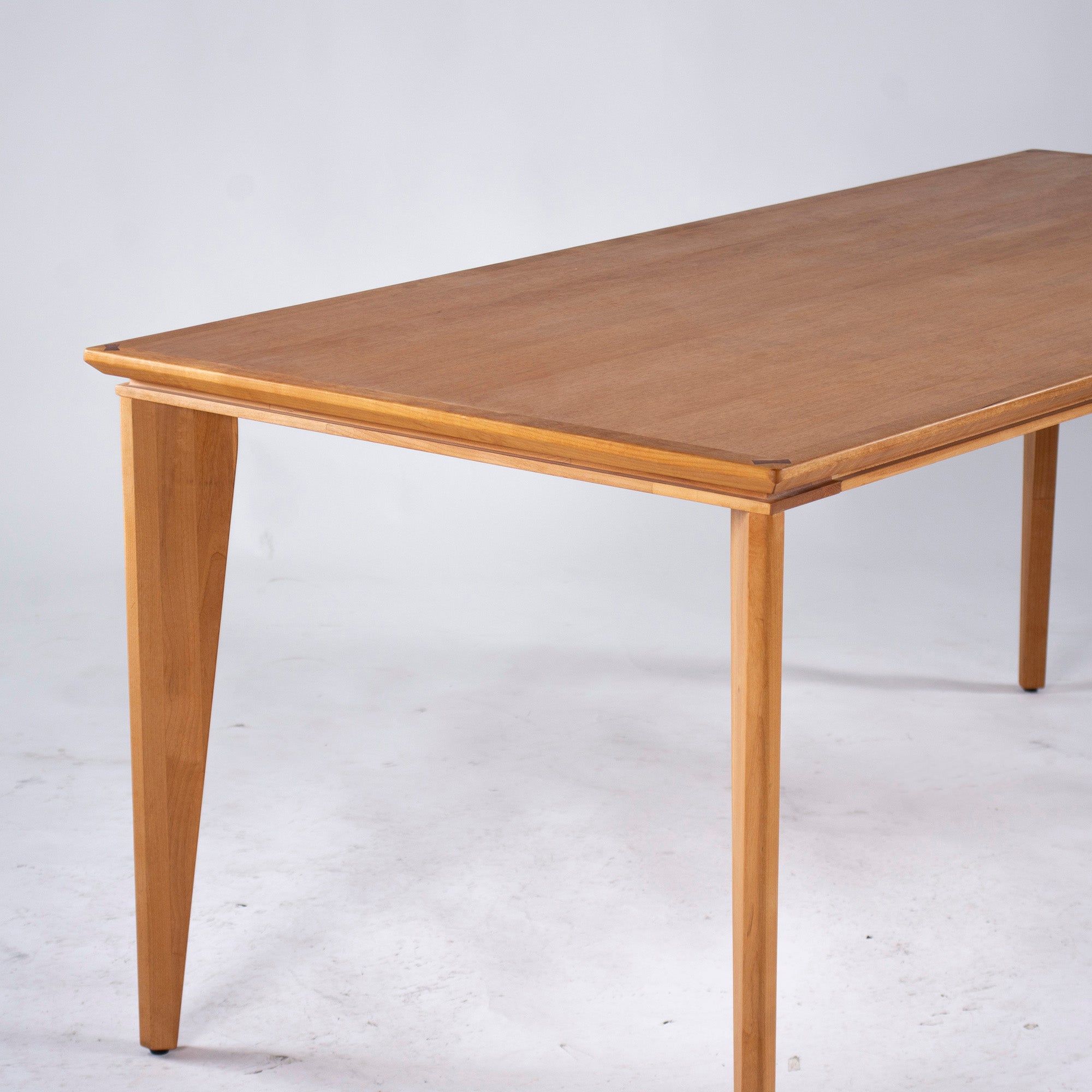 Asahi Wood Processing Dining Table BOSCO Bosco Nyatoh Wood Oil Finish w165 Natural Modern Nordic Japanese Modern ACTUS