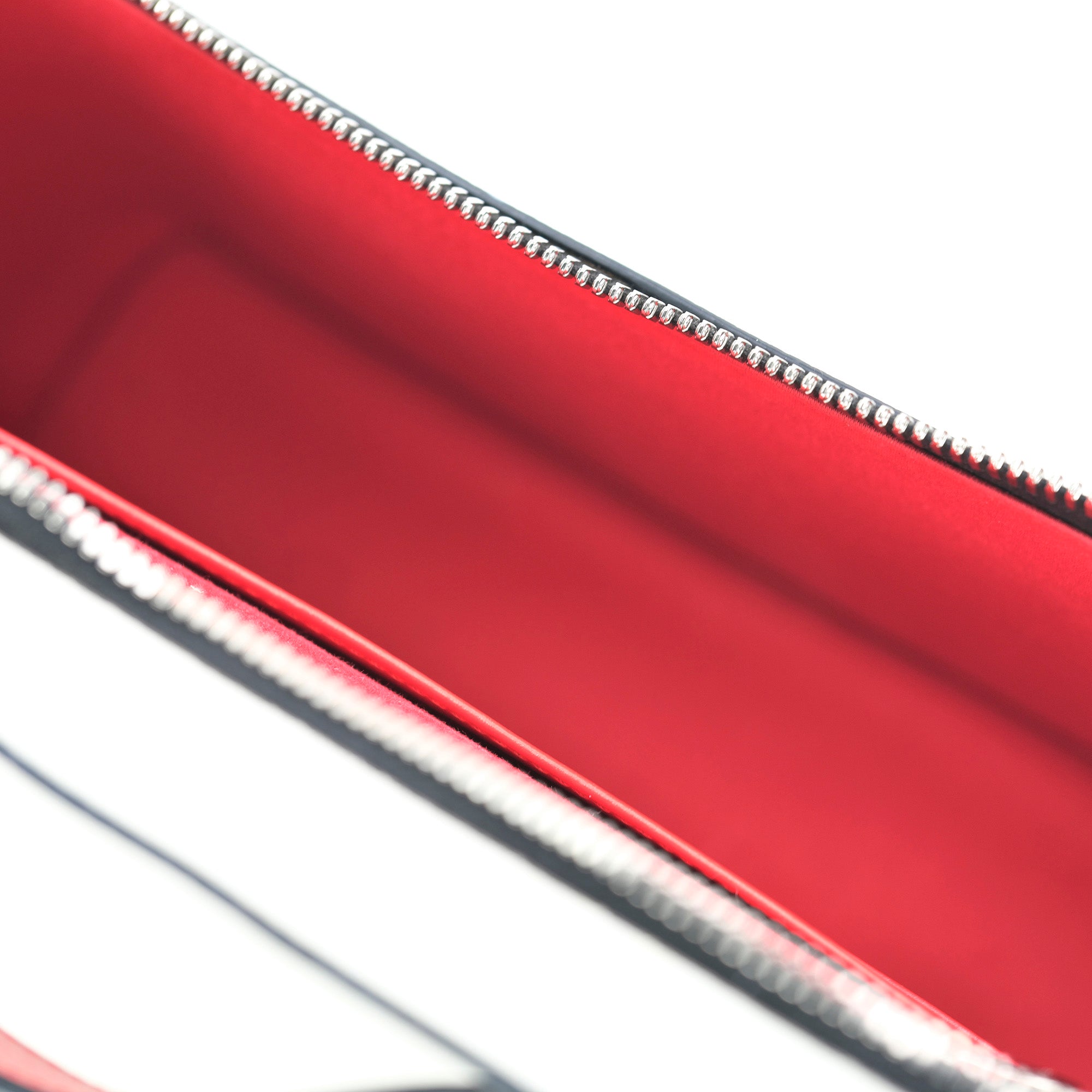 クリスチャンルブタン キピポーチ CHRISTIAN LOUBOUTIN KYPIPOUCH クロスボディ ショルダーバッグ 2WAY カーフレザー ホワイト
