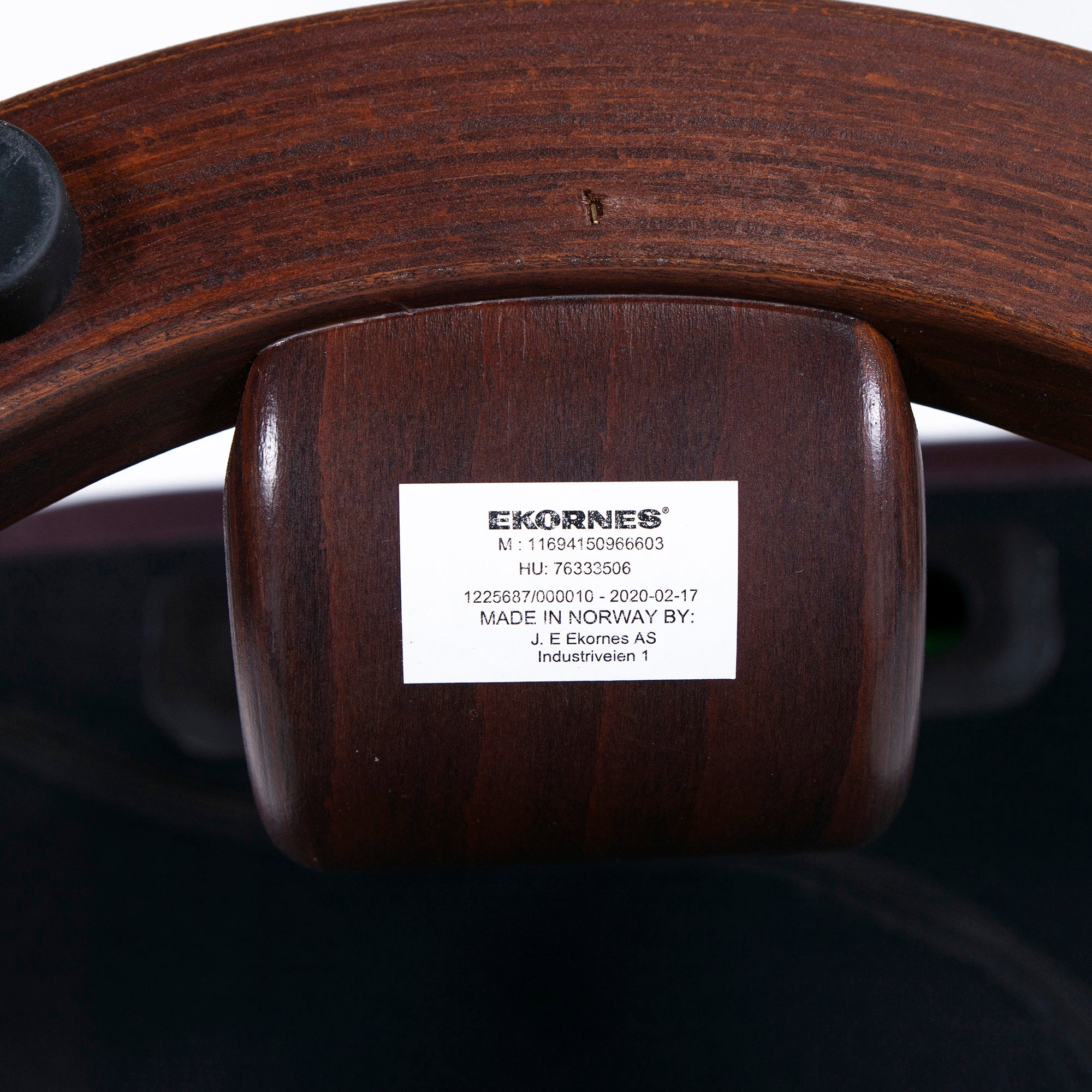 Ekornes Recliner Chair & Ottoman Ekornes Stressless Stressless Chair Reno Medium Bordeaux High Back Genuine Leather