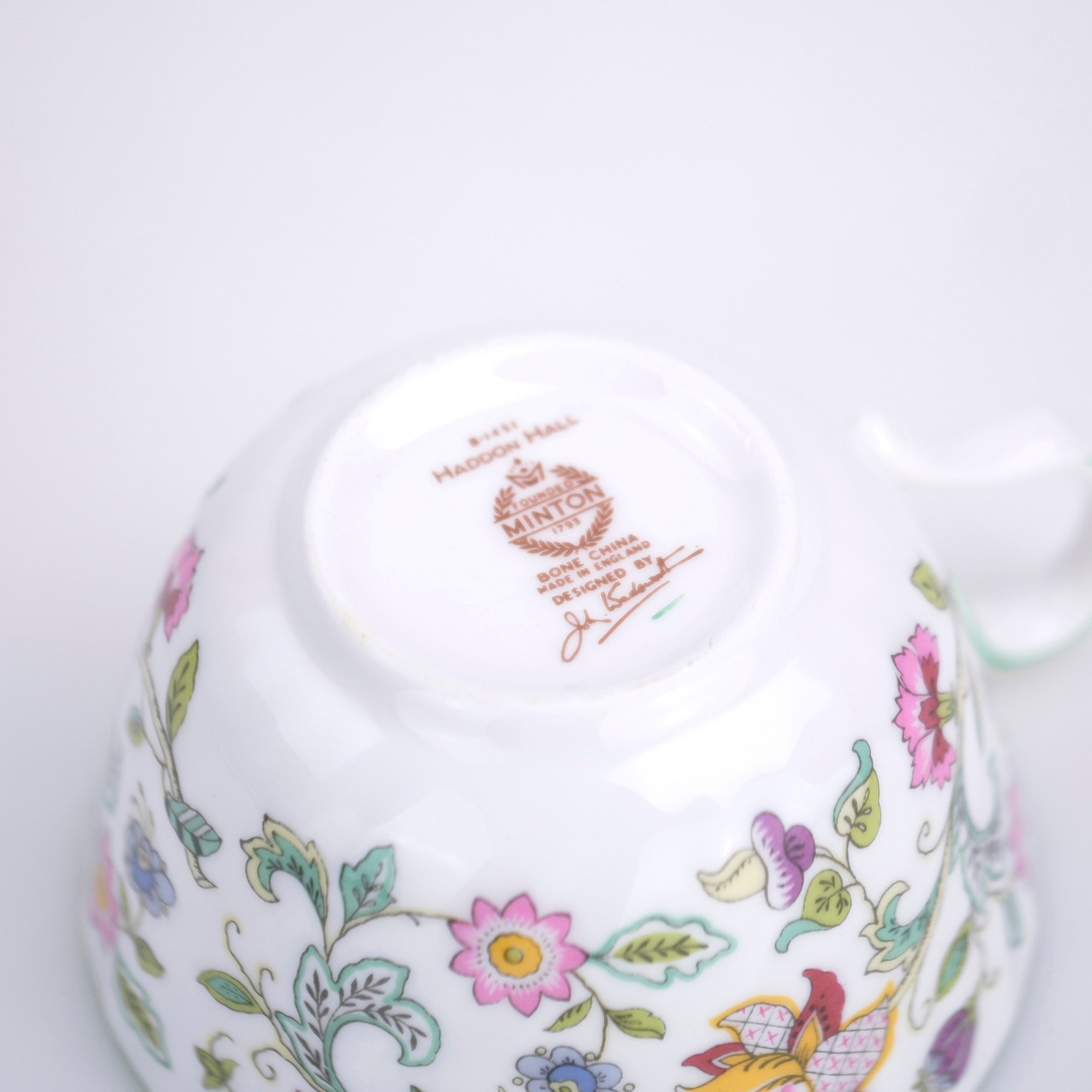 ミントン ハドンホール MINTON Haddon Hall グリーン カップ&ソーサー 5客セット