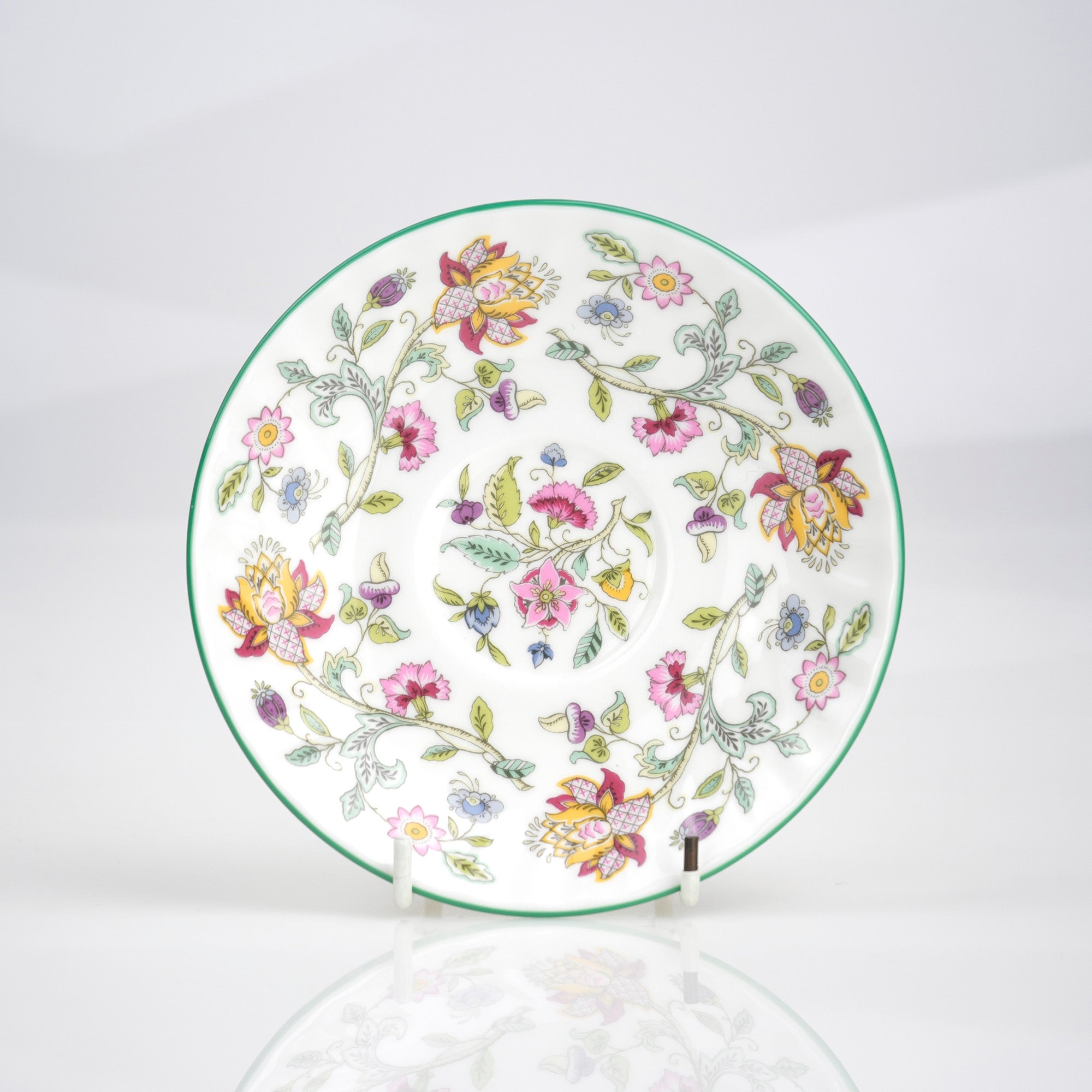 ミントン ハドンホール MINTON Haddon Hall グリーン カップ&ソーサー 5客セット