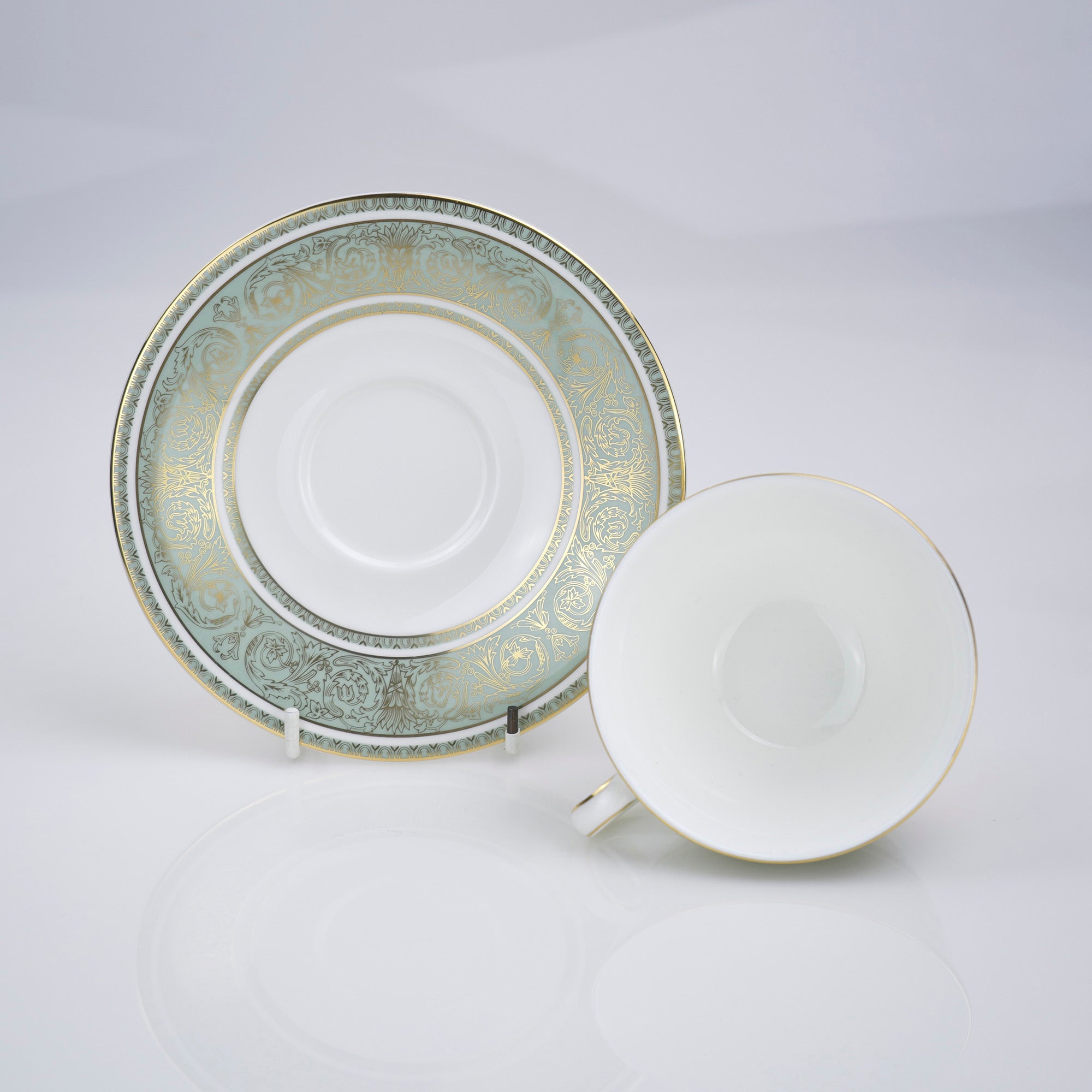 ロイヤルドルトン イングリッシュルネッサンス ROYAL DOULTON ENGLISH RENAISSANCE ティーカップ&ソーサー 5客セット 廃盤品