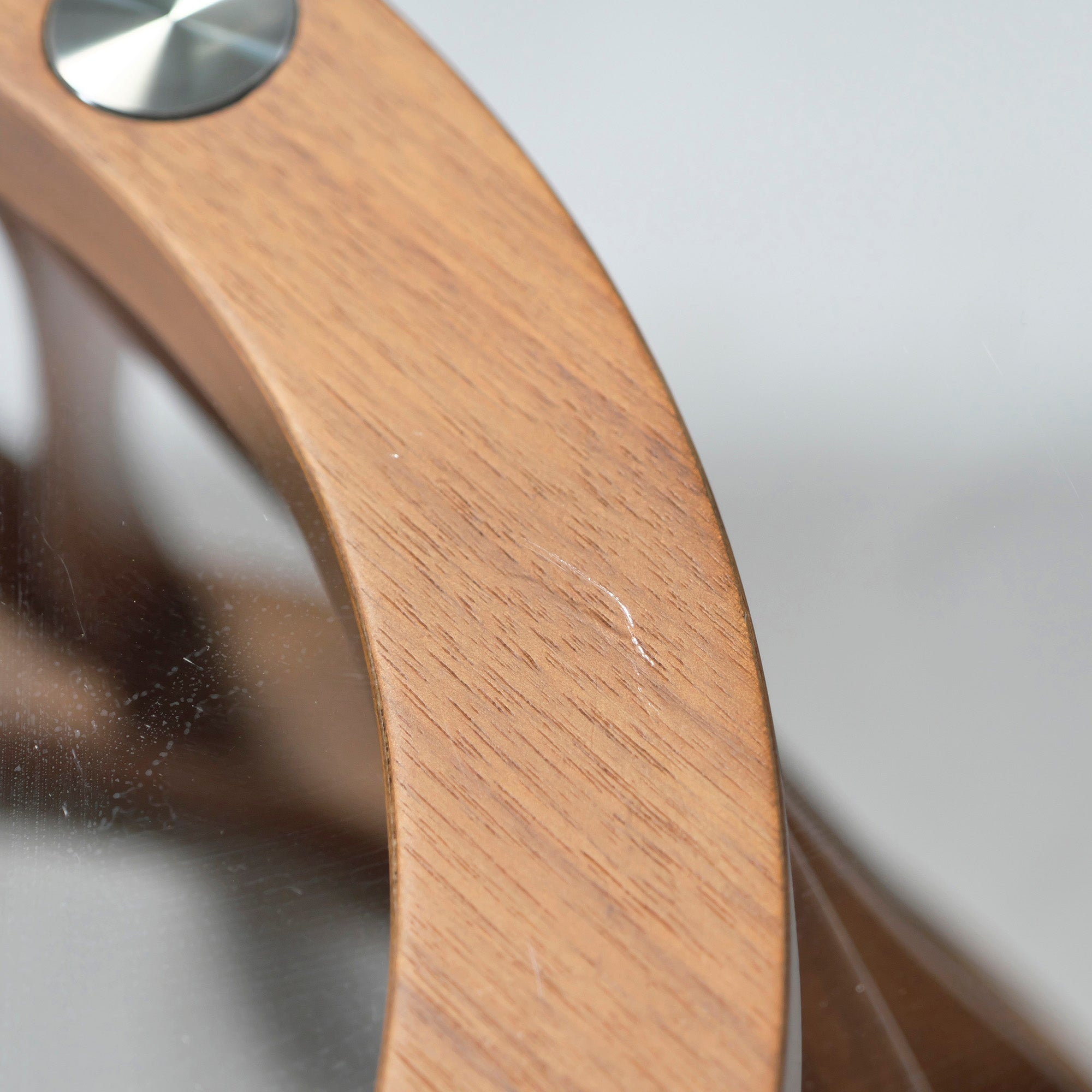 Center table miniforms ◆Delivery area limited◆ ACCO Akko low table w103 walnut glass top Italian modern