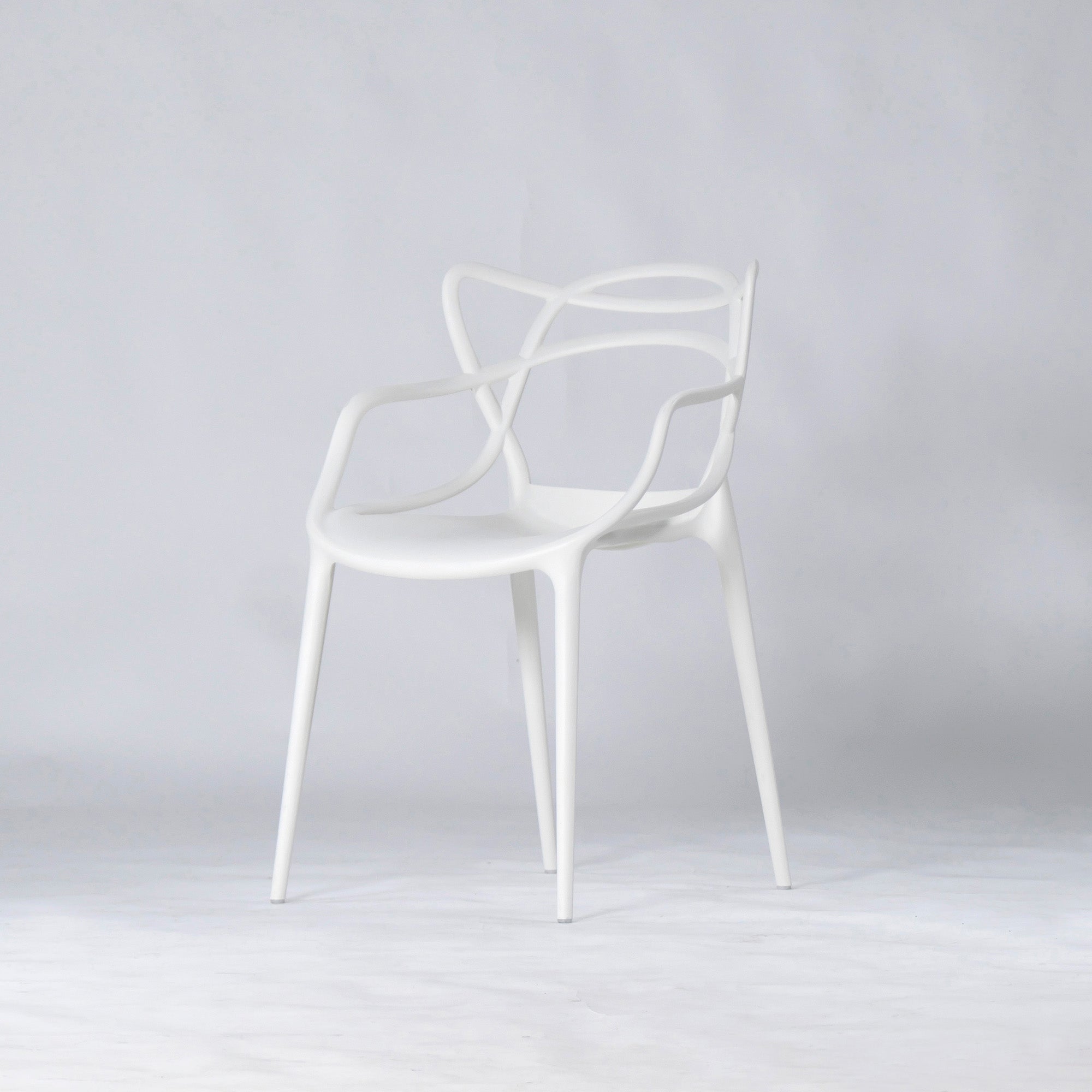 カルテル ダイニングチェア Kartell MASTERS マスターズチェア ホワイト(1) イタリアモダン フィリップスタルク