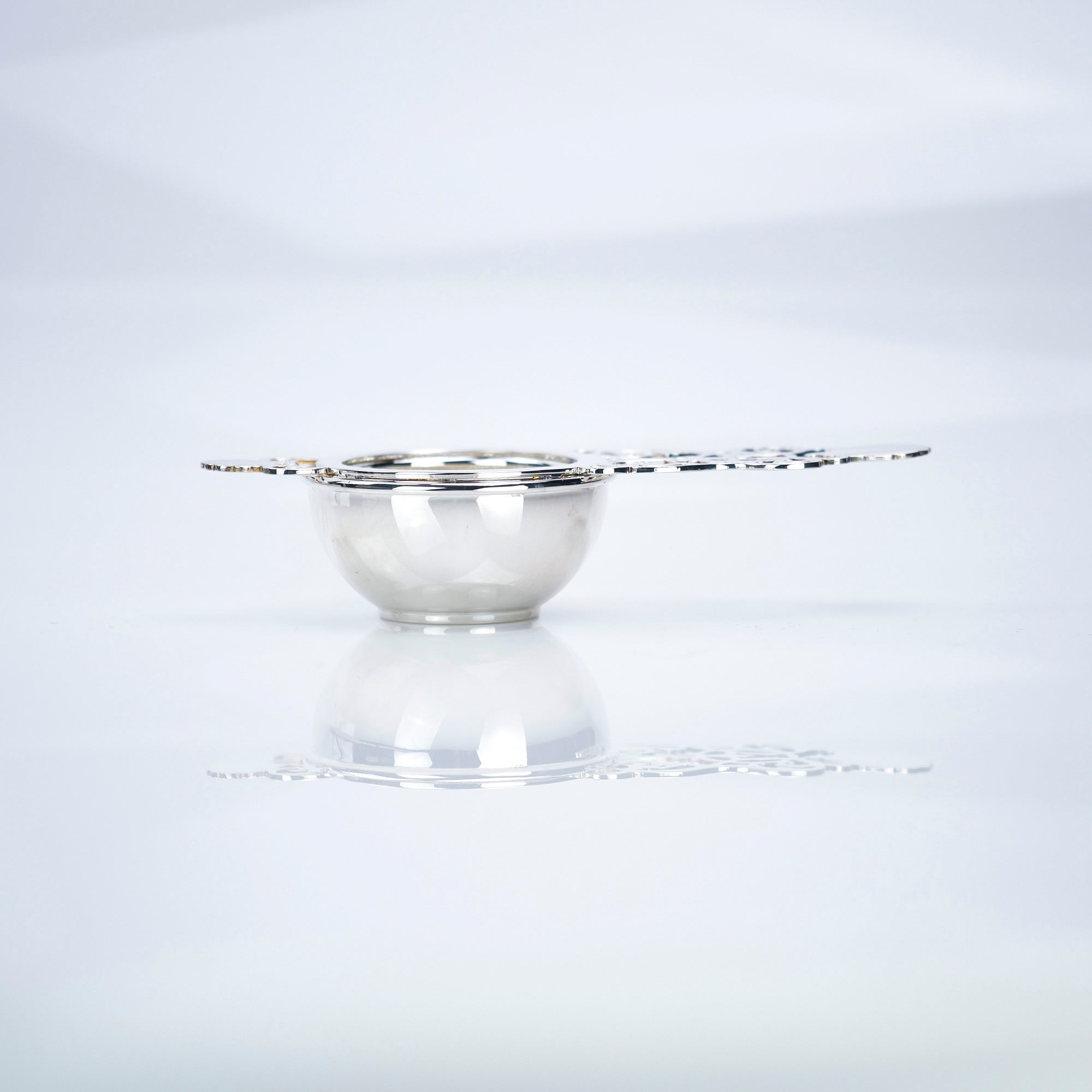 Wedgwood Tea Strainer Silver Plate