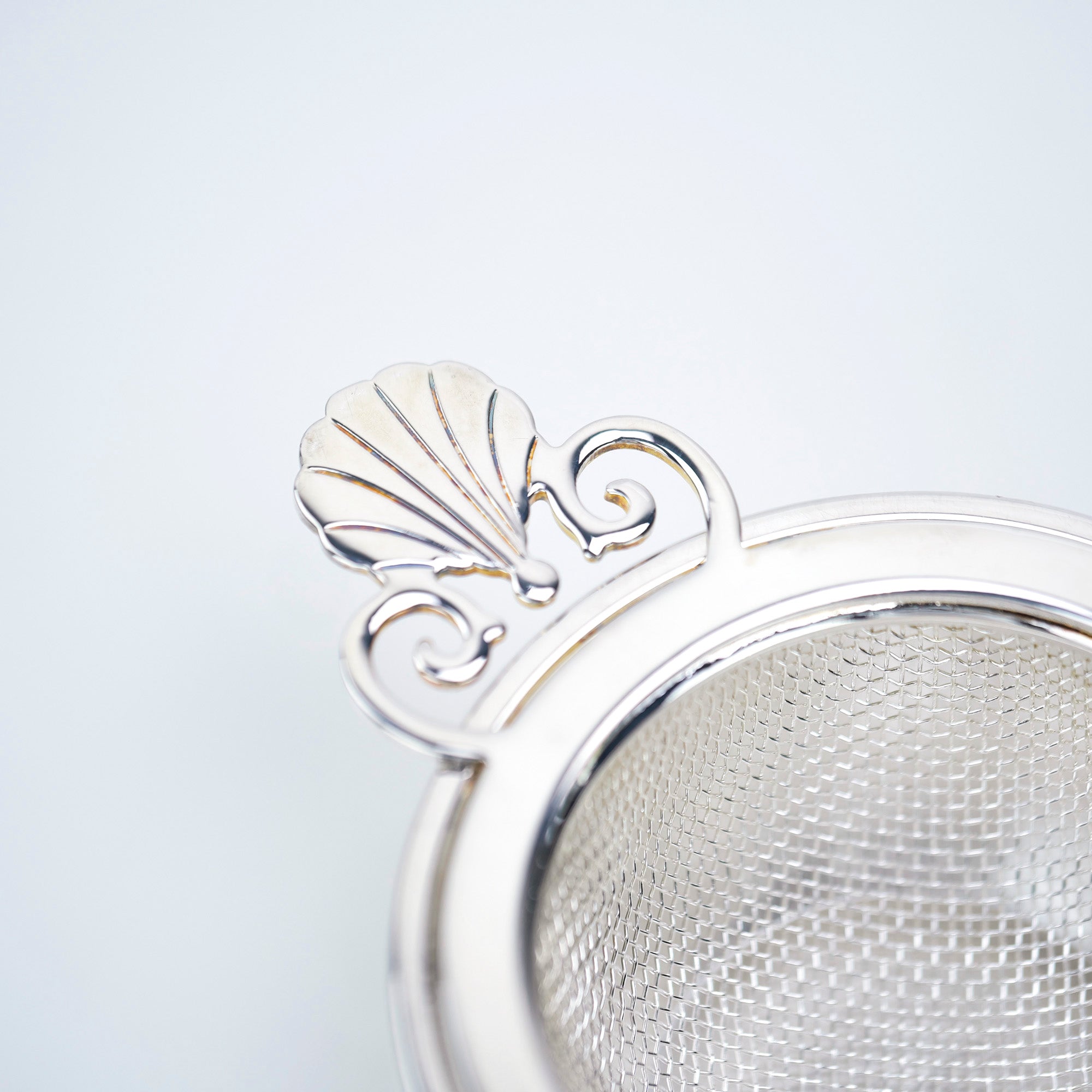 Wedgwood Tea Strainer Silver Plate