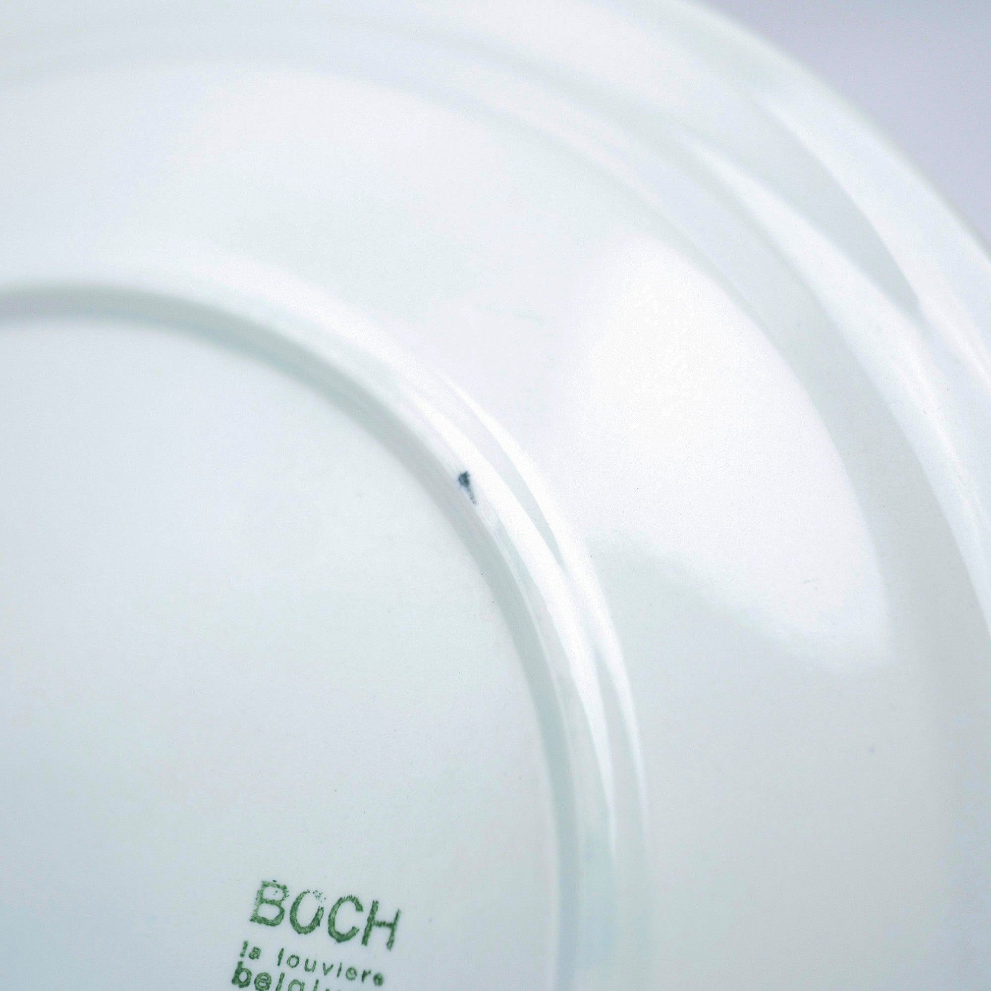 ボッホ ランブイエ BOCH Rambouillet 23cmプレート ハンドペイント ヴィンテージ ベルギー 1960年代