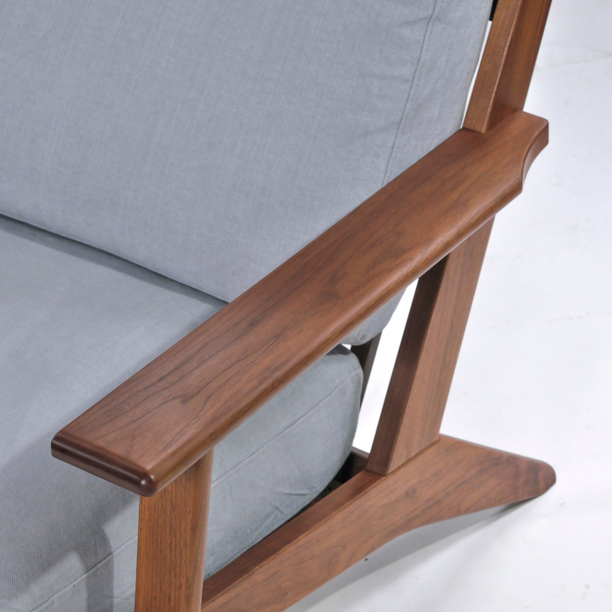 BRUNCH SO-0061 High-back sofa 2.5P Solid walnut Oil finish Nordic Natural modern