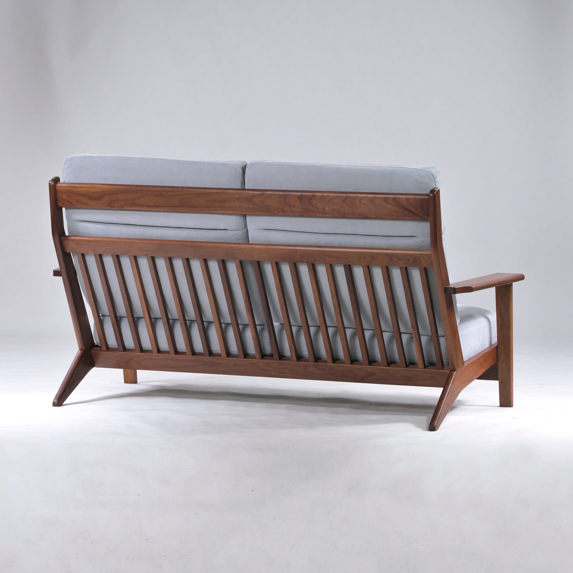 BRUNCH SO-0061 High-back sofa 2.5P Solid walnut Oil finish Nordic Natural modern