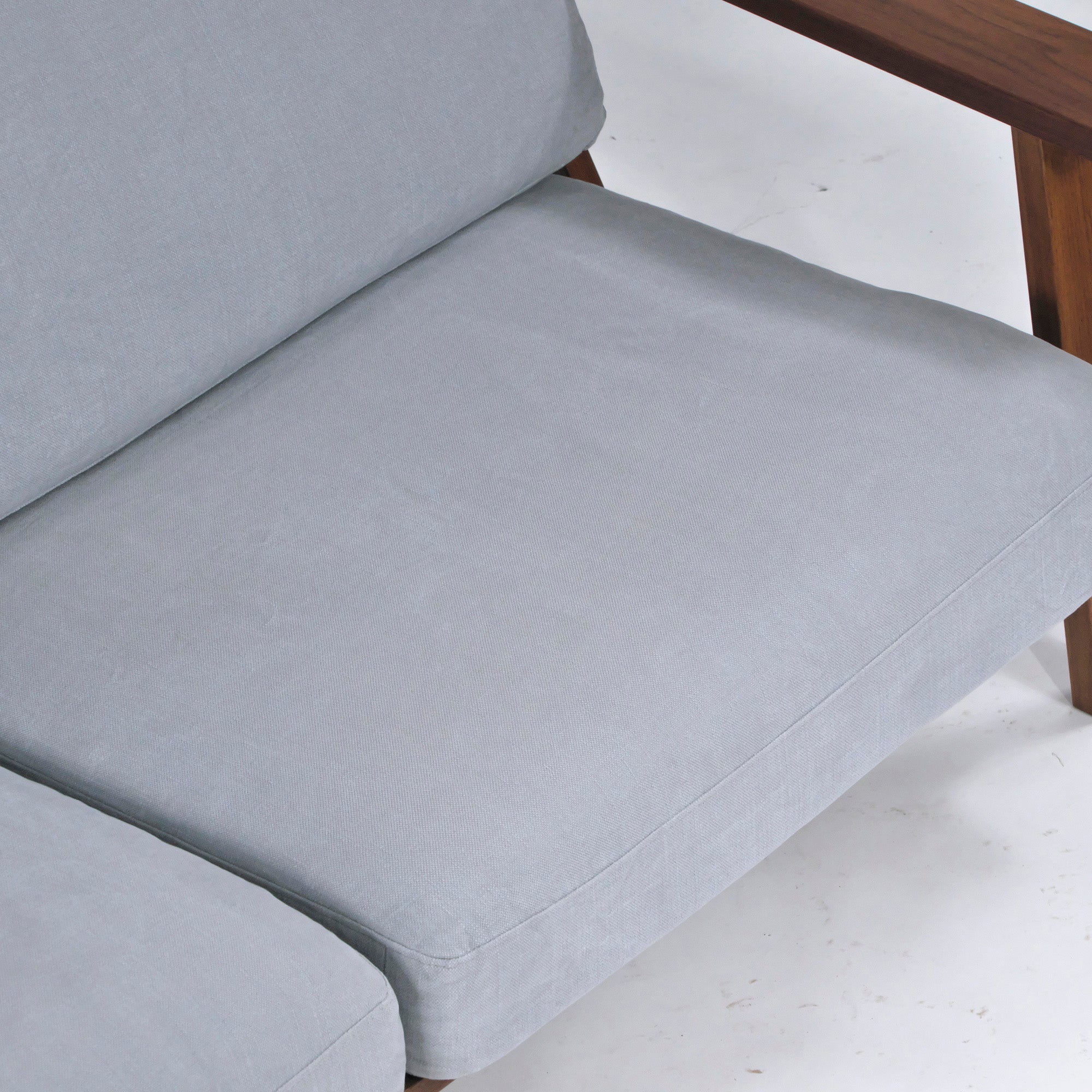 BRUNCH SO-0061 High-back sofa 2.5P Solid walnut Oil finish Nordic Natural modern