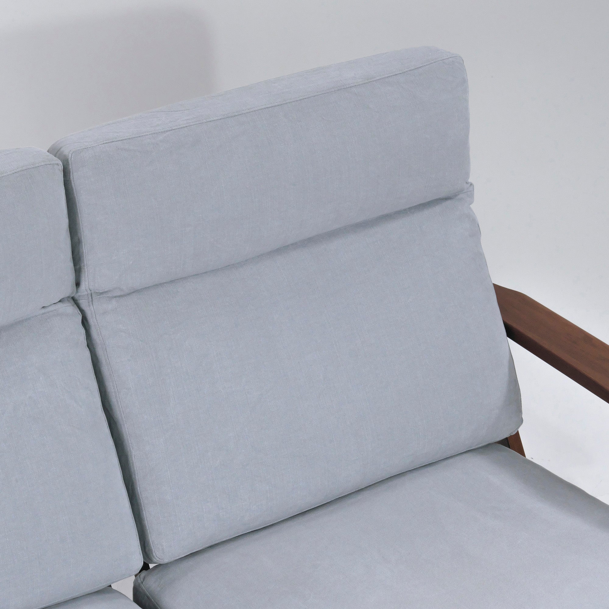 BRUNCH SO-0061 High-back sofa 2.5P Solid walnut Oil finish Nordic Natural modern