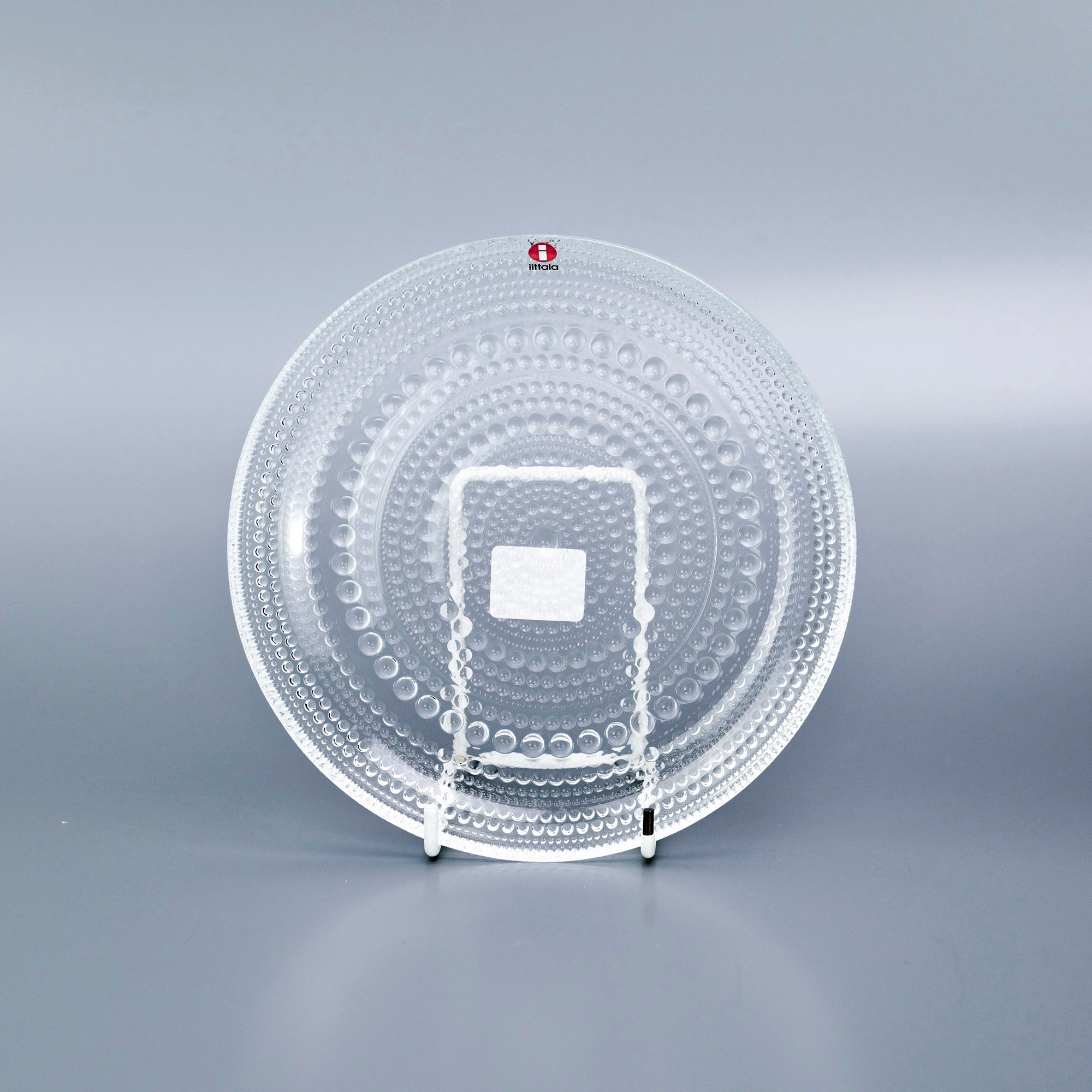 Iittala Kastehelmi 17cm Plates, Clear, Set of 4, Good Condition