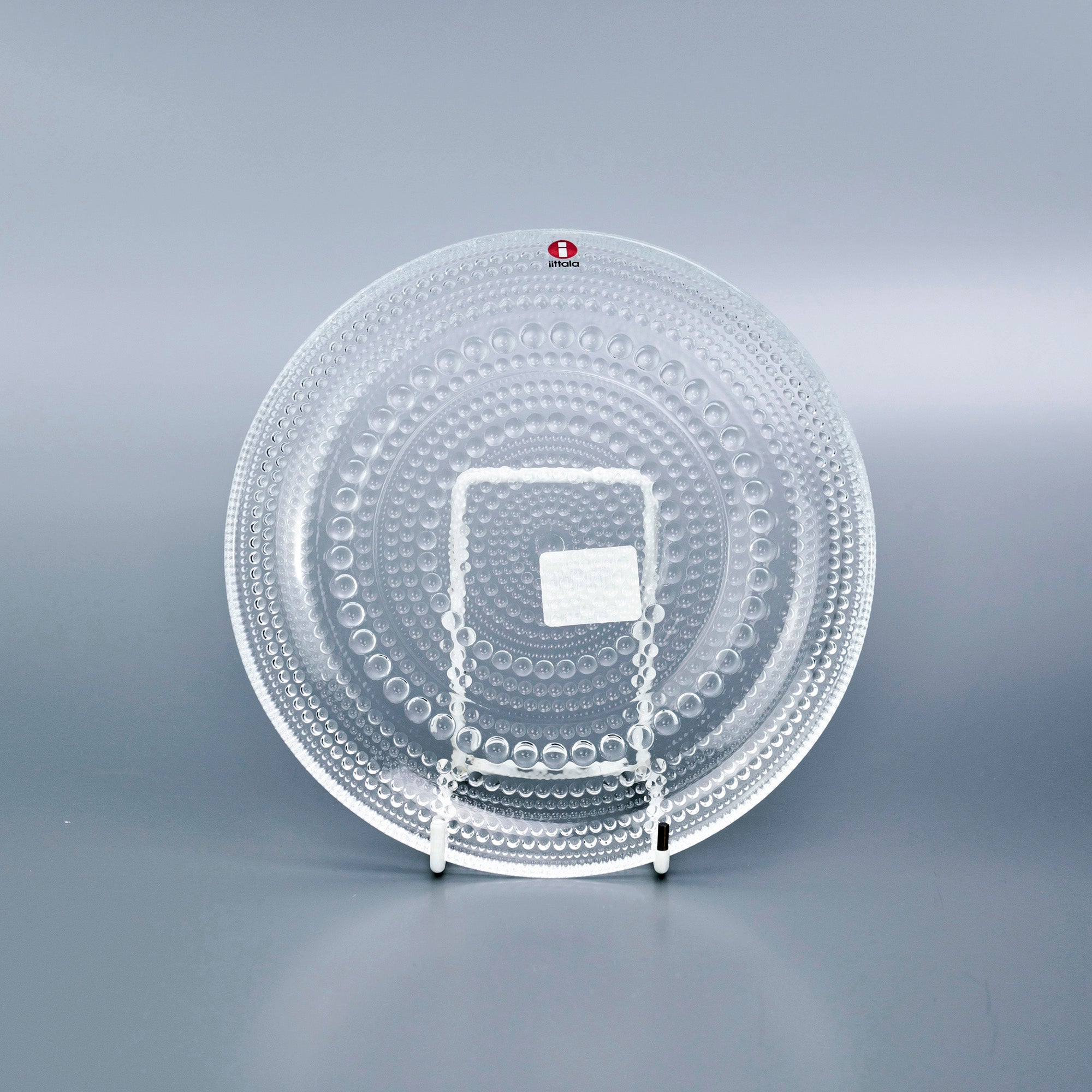 Iittala Kastehelmi 17cm Plates, Clear, Set of 4, Good Condition