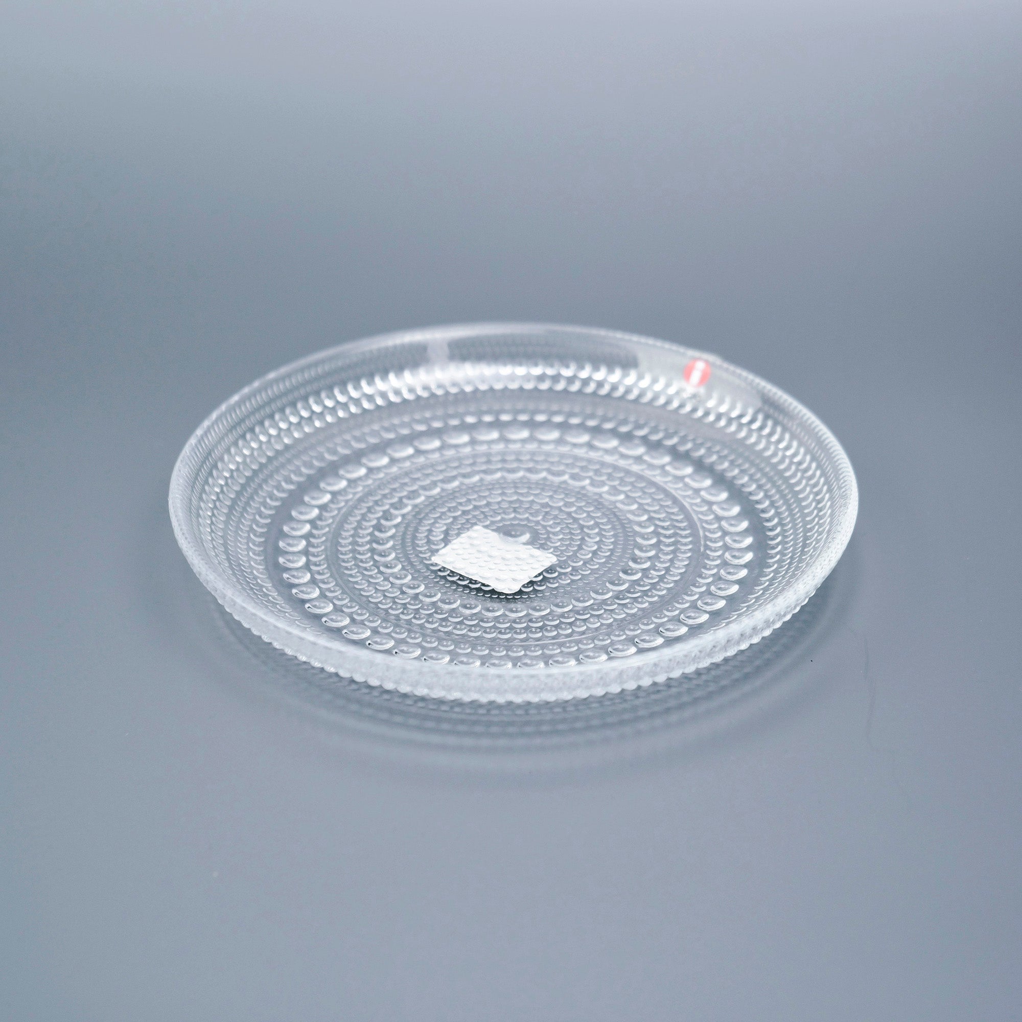 Iittala Kastehelmi 17cm Plates, Clear, Set of 4, Good Condition