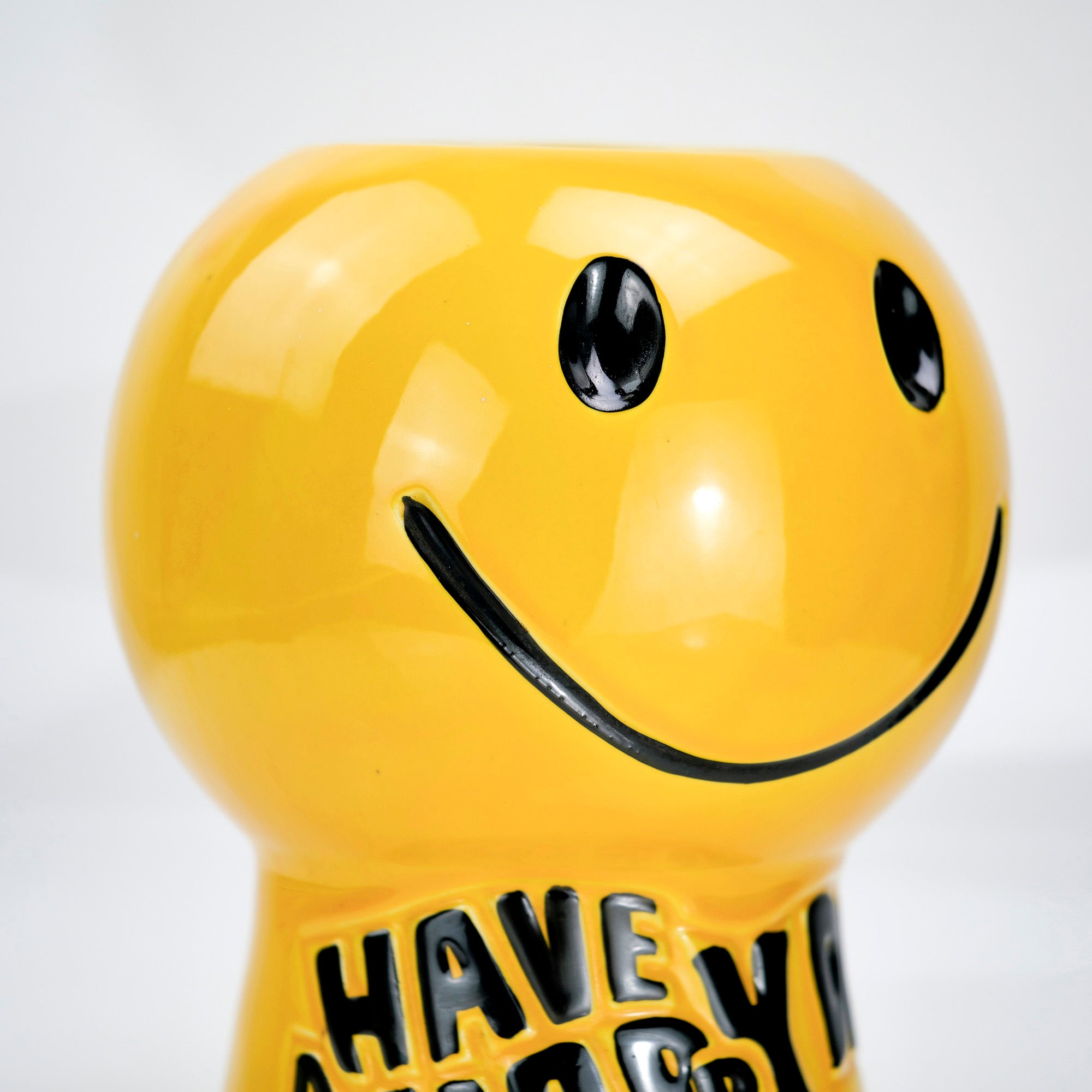 Smiley Face Cookie Jar McCoy USA 1970s (1)