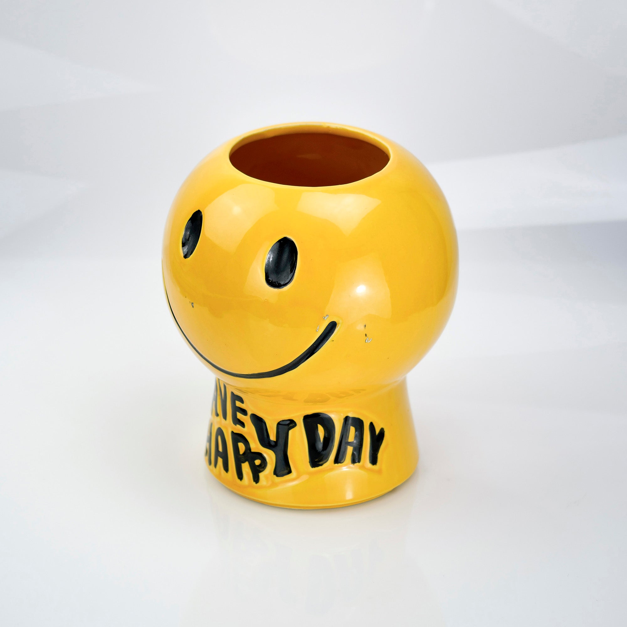 Smiley Face Cookie Jar McCoy USA 1970s (2)