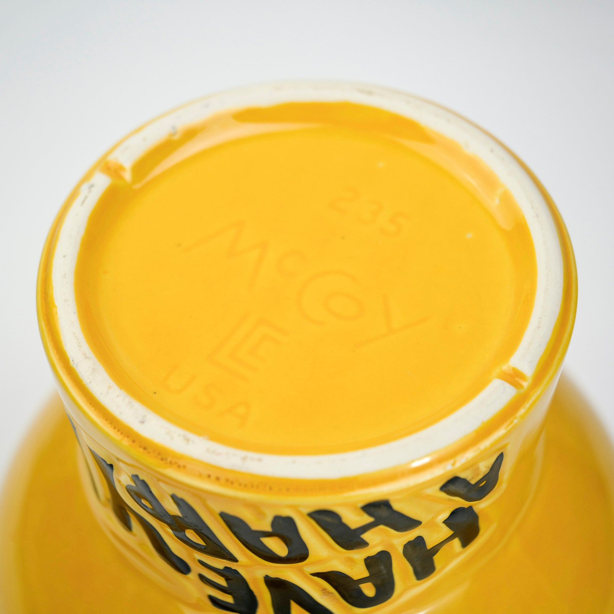 Smiley Face Cookie Jar McCoy USA 1970s (2)