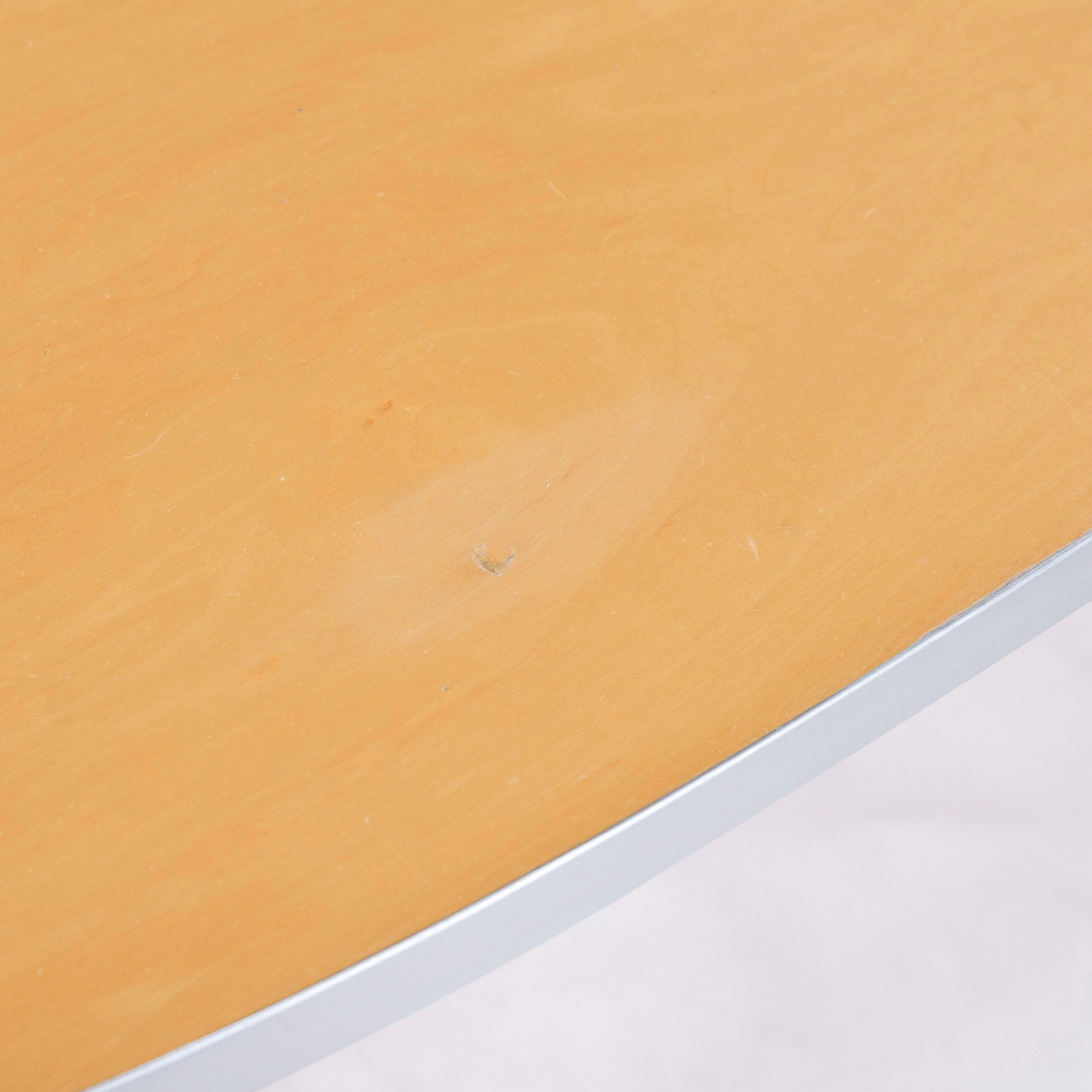 Dining table IDEE CURVED PLYWOOD TABLE Curved plywood table Custom-made Rare Whale table Beech wood