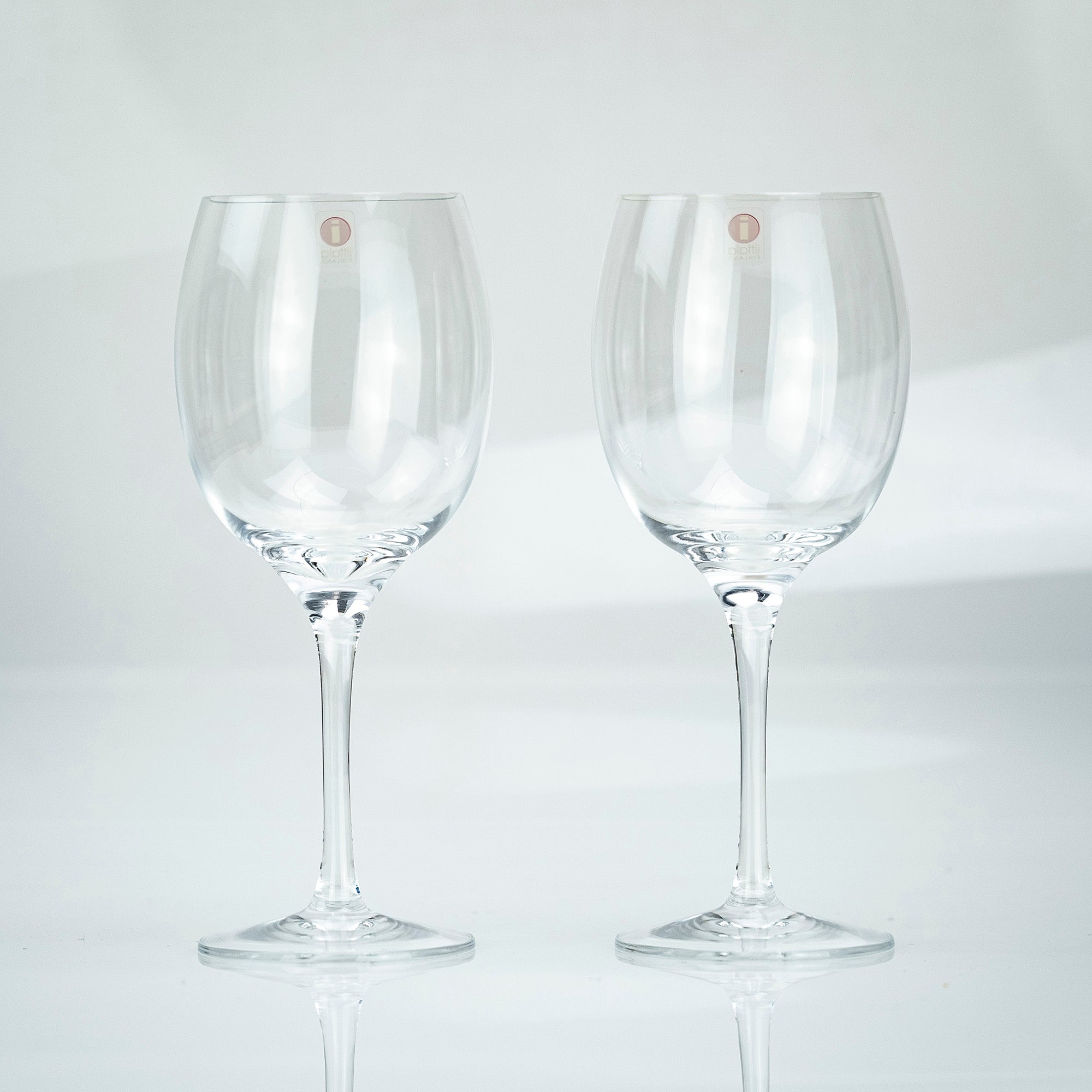iittala Raami Wine Glasses Pair (2) Good Condition