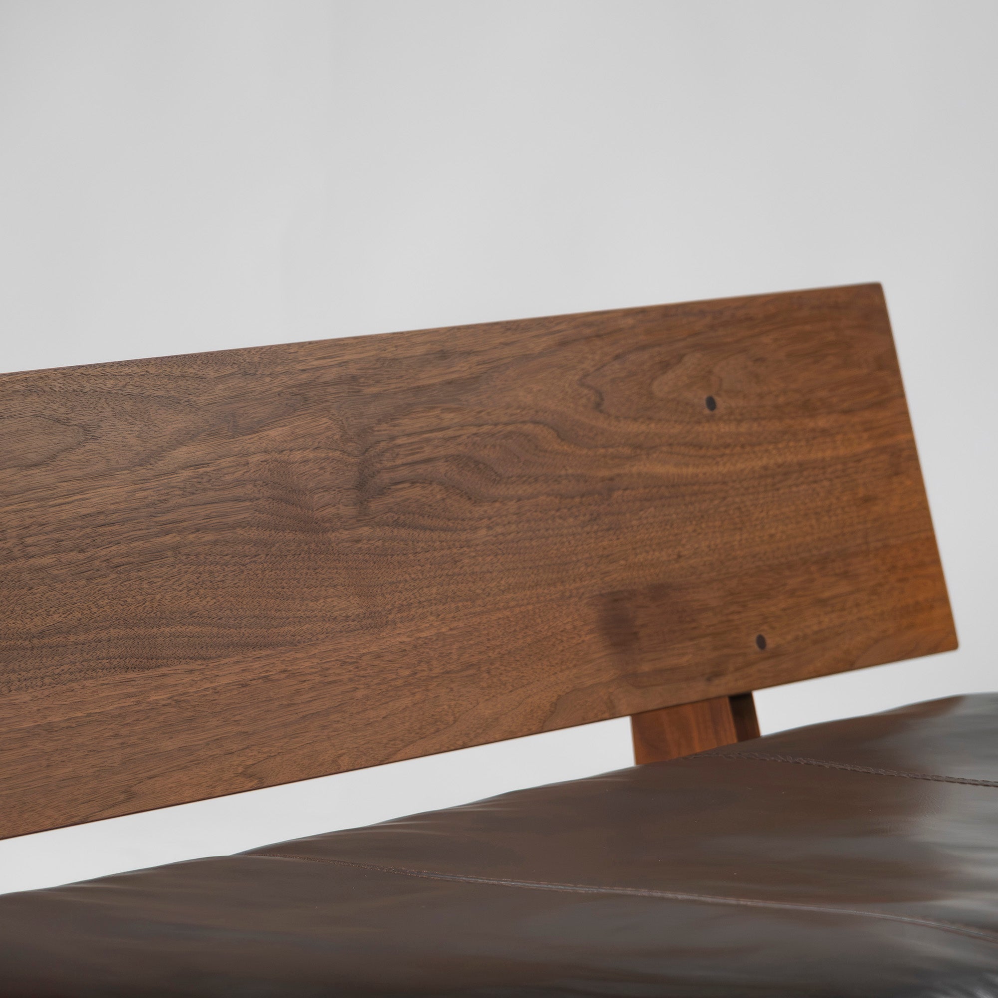 ACTUS sofa ACTUS five by five TILL w160 solid walnut leather genuine leather