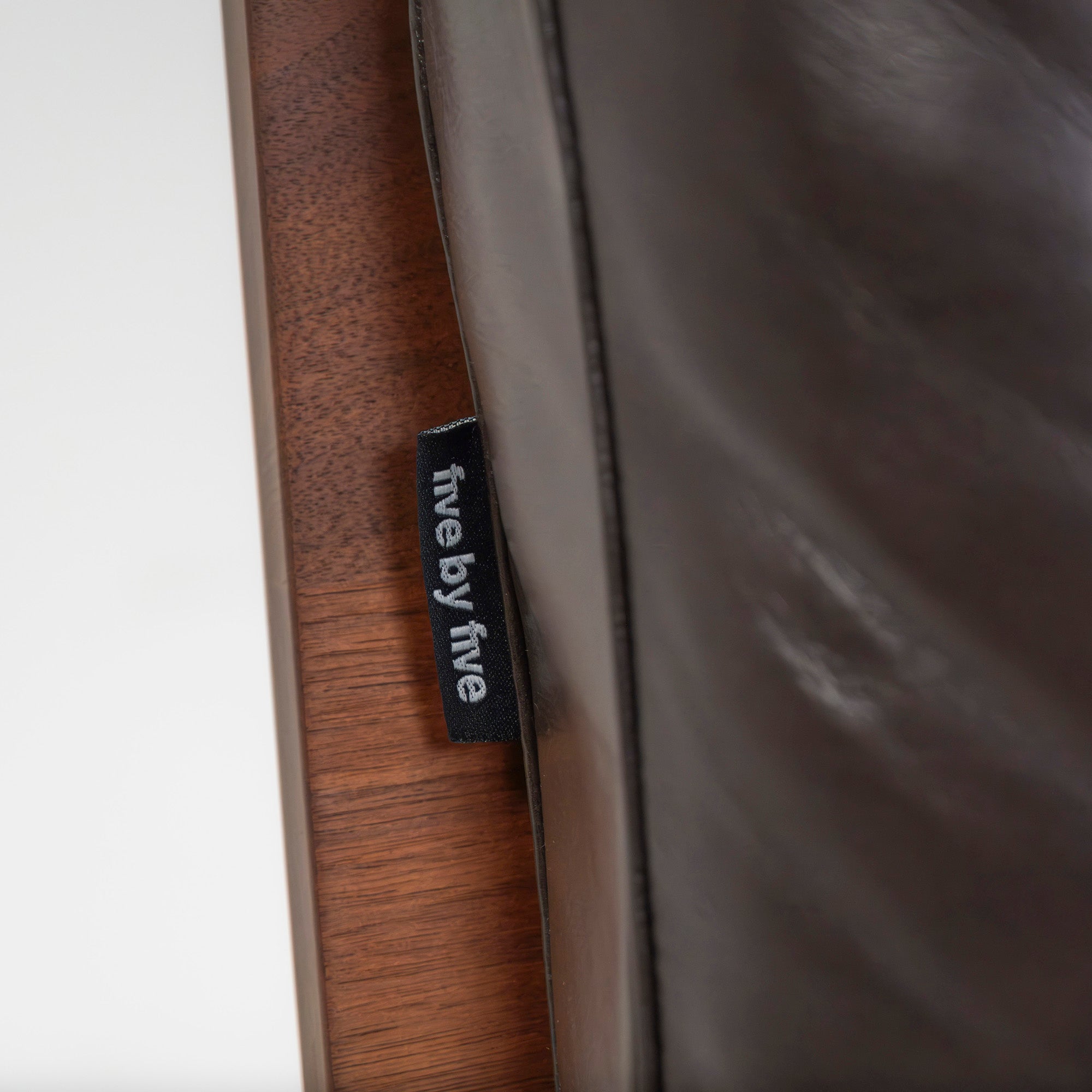 ACTUS sofa ACTUS five by five TILL w160 solid walnut leather genuine leather