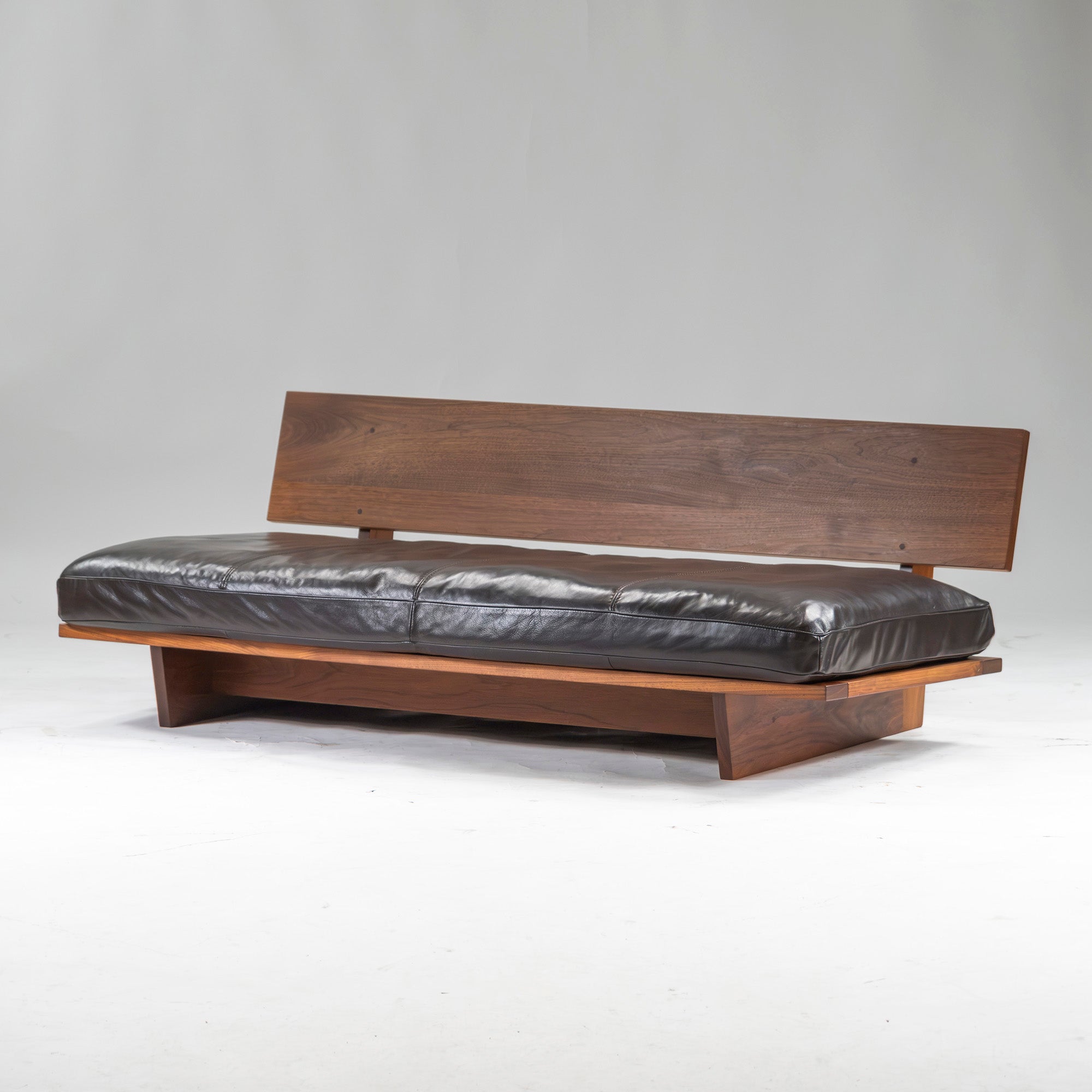 ACTUS sofa ACTUS five by five TILL w160 solid walnut leather genuine leather