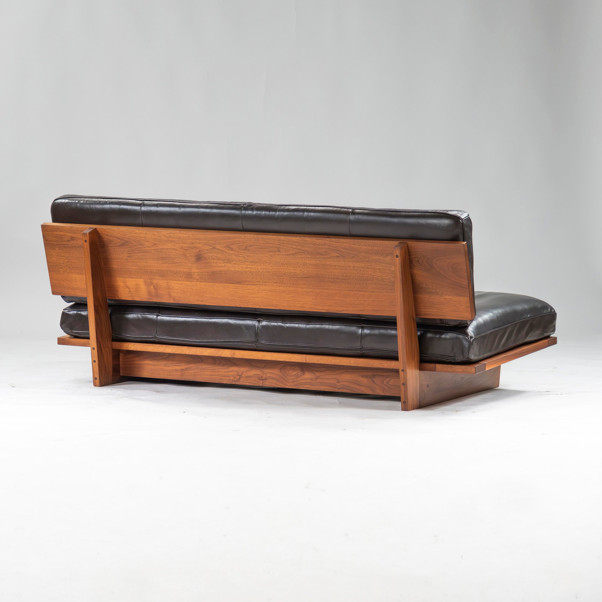 ACTUS sofa ACTUS five by five TILL w160 solid walnut leather genuine leather