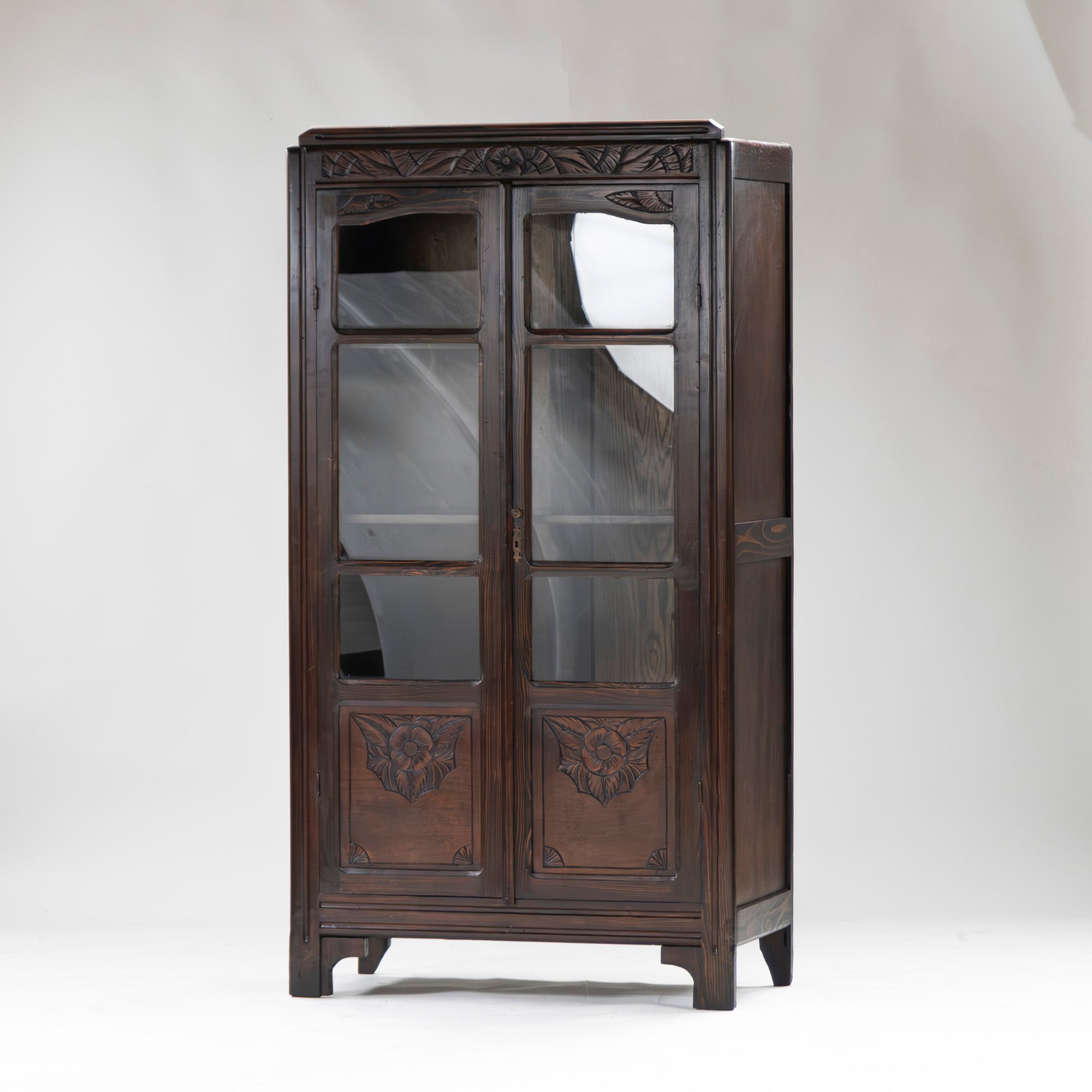 アンティーク キャビネット Lloyd's Antiques ロイズアンティークス ブックケース リビング収納 収納家具 本棚 シェルフ