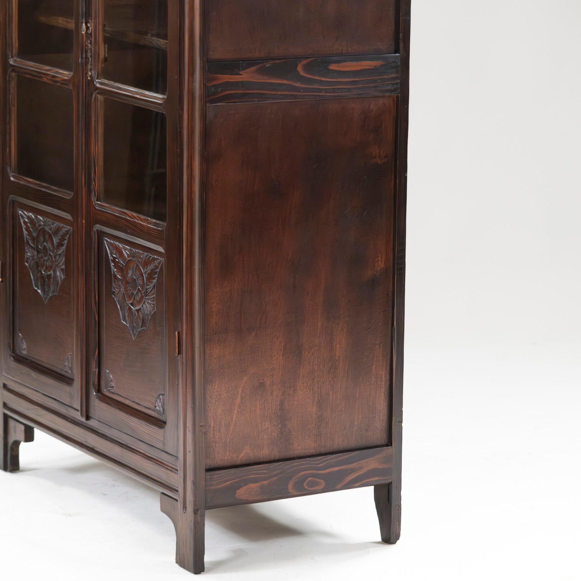 アンティーク キャビネット Lloyd's Antiques ロイズアンティークス ブックケース リビング収納 収納家具 本棚 シェルフ