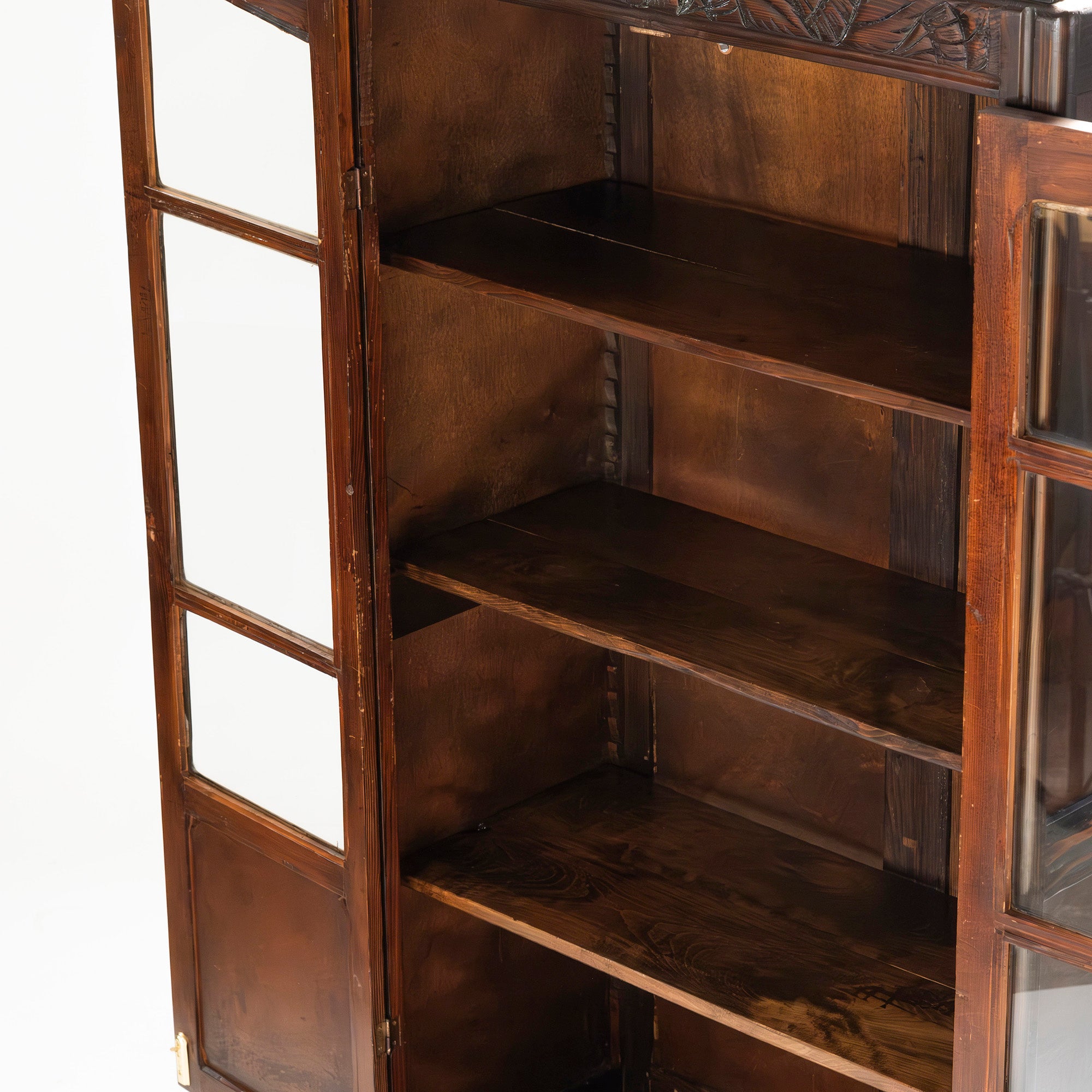 アンティーク キャビネット Lloyd's Antiques ロイズアンティークス ブックケース リビング収納 収納家具 本棚 シェルフ