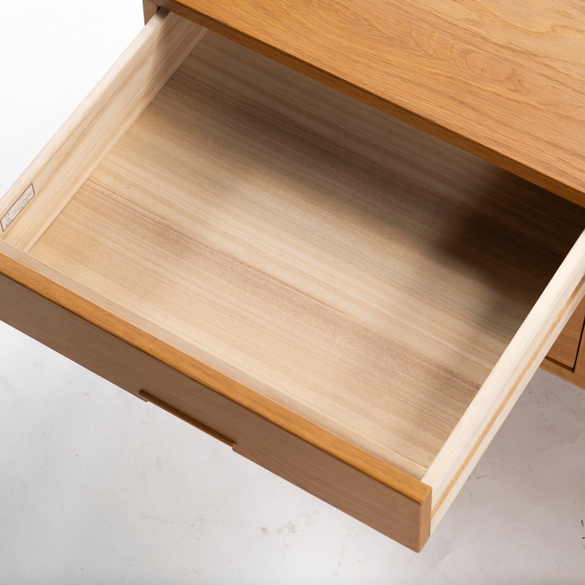 IDC Otsuka TV board, Kiritsu Mokko Nordy TV board w164, oak wood, solid wood, living room storage, storage furniture, low board, flap door