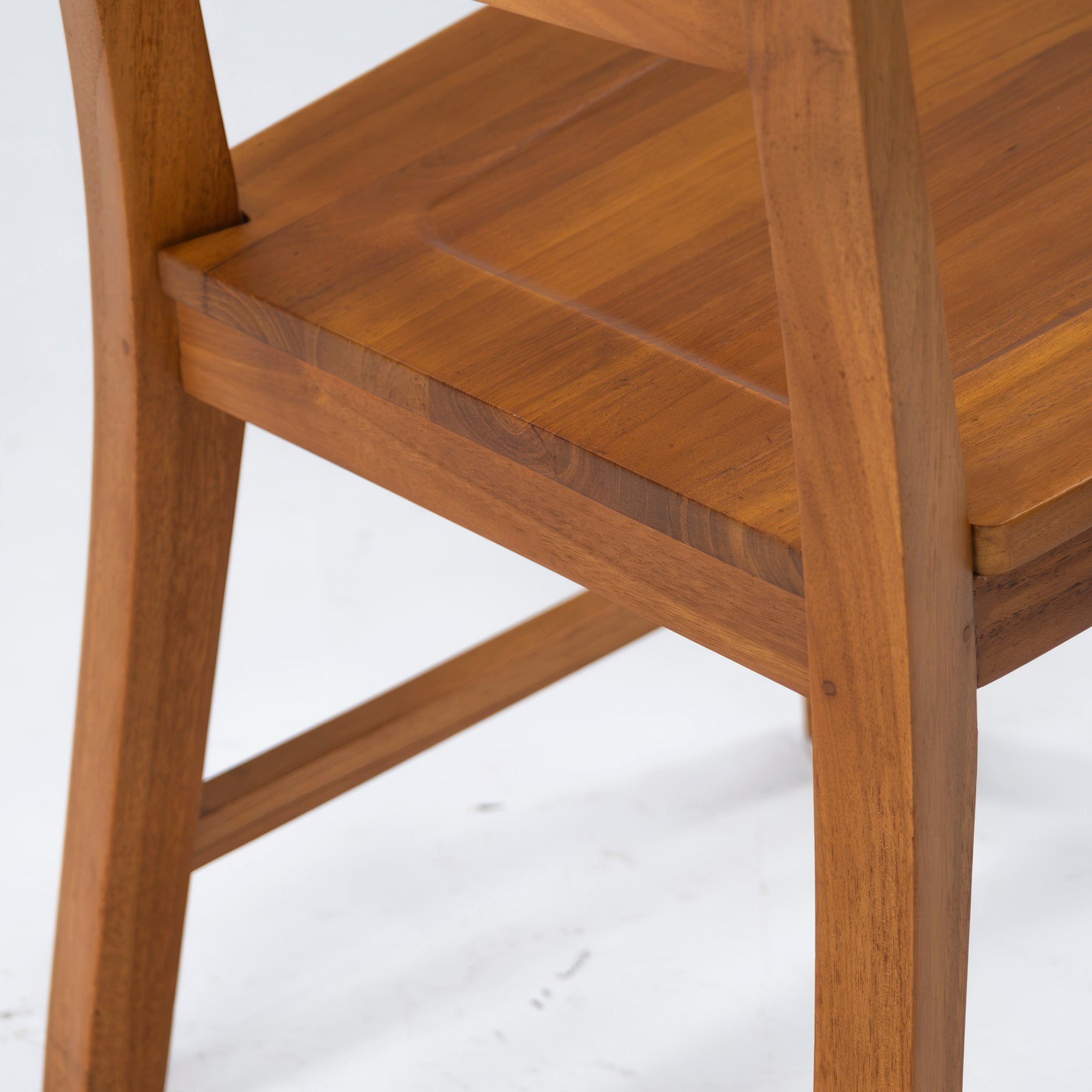 Scantique Dining Chair SCANTEAK PACIFIC Dining Chair Solid Teak (1) Natural Modern Simple Nordic