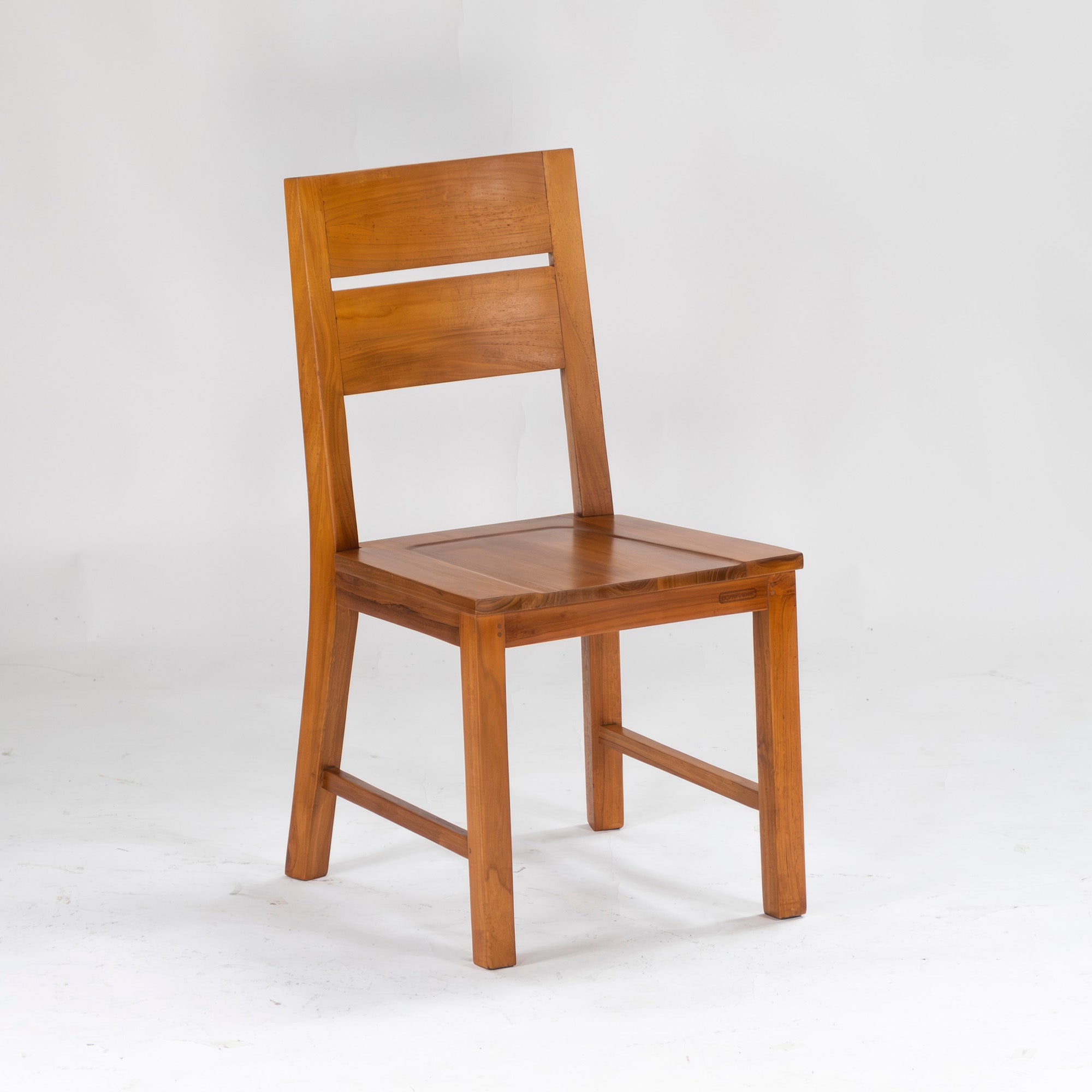 Scantique Dining Chair SCANTEAK PACIFIC Dining Chair Solid Teak (1) Natural Modern Simple Nordic
