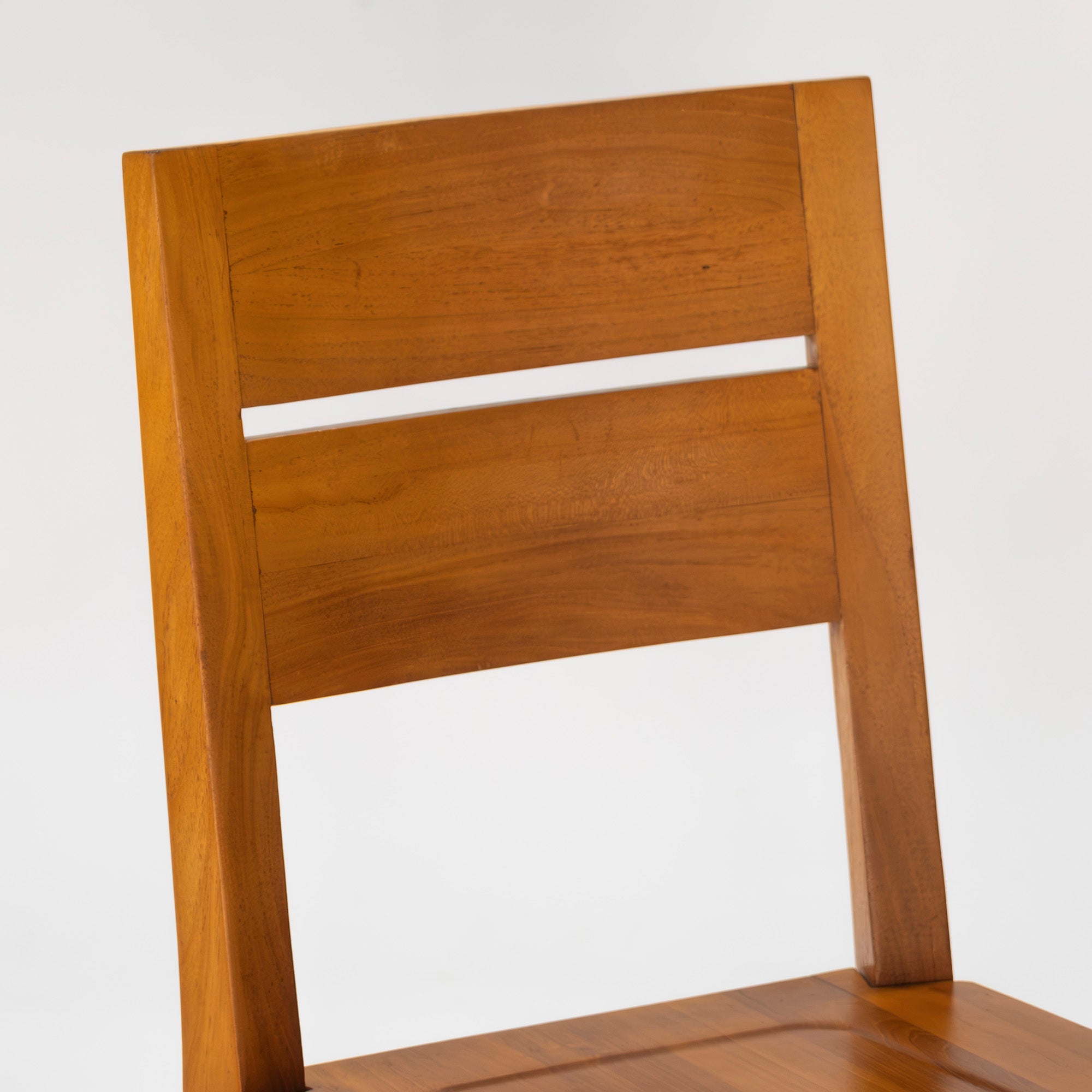 Scantique Dining Chair SCANTEAK PACIFIC Dining Chair Solid Teak (1) Natural Modern Simple Nordic