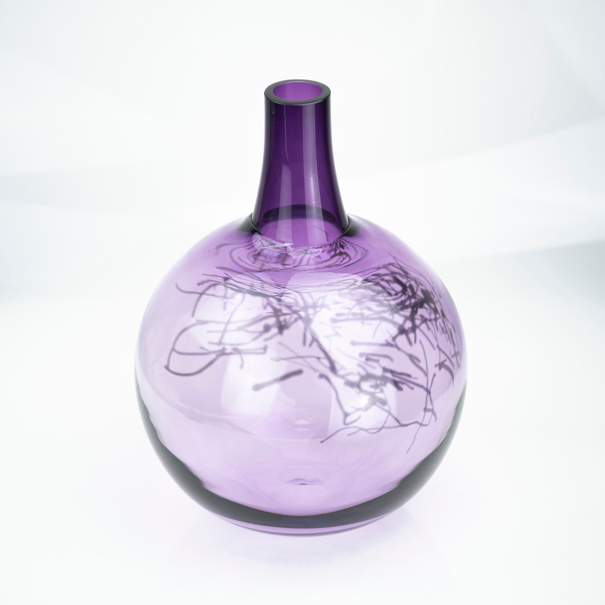 Kosta Boda GUNNEL SAHLIN "Scribble" Object Flower Vase 2005