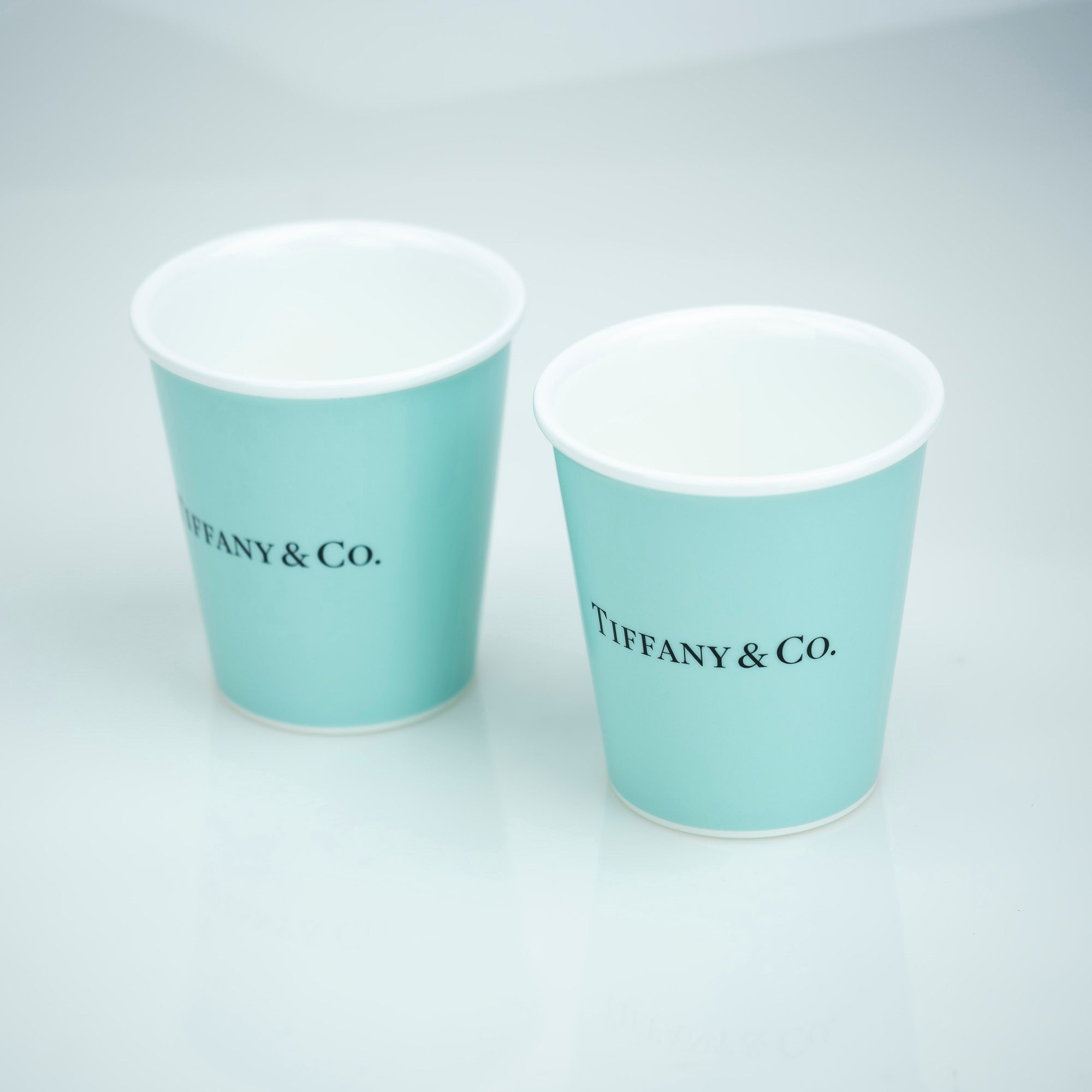 ティファニー エブリデイオブジェクト TIFFANY&Co. everyday objects ボーンチャイナ コーヒーカップ ペア 刻印あり