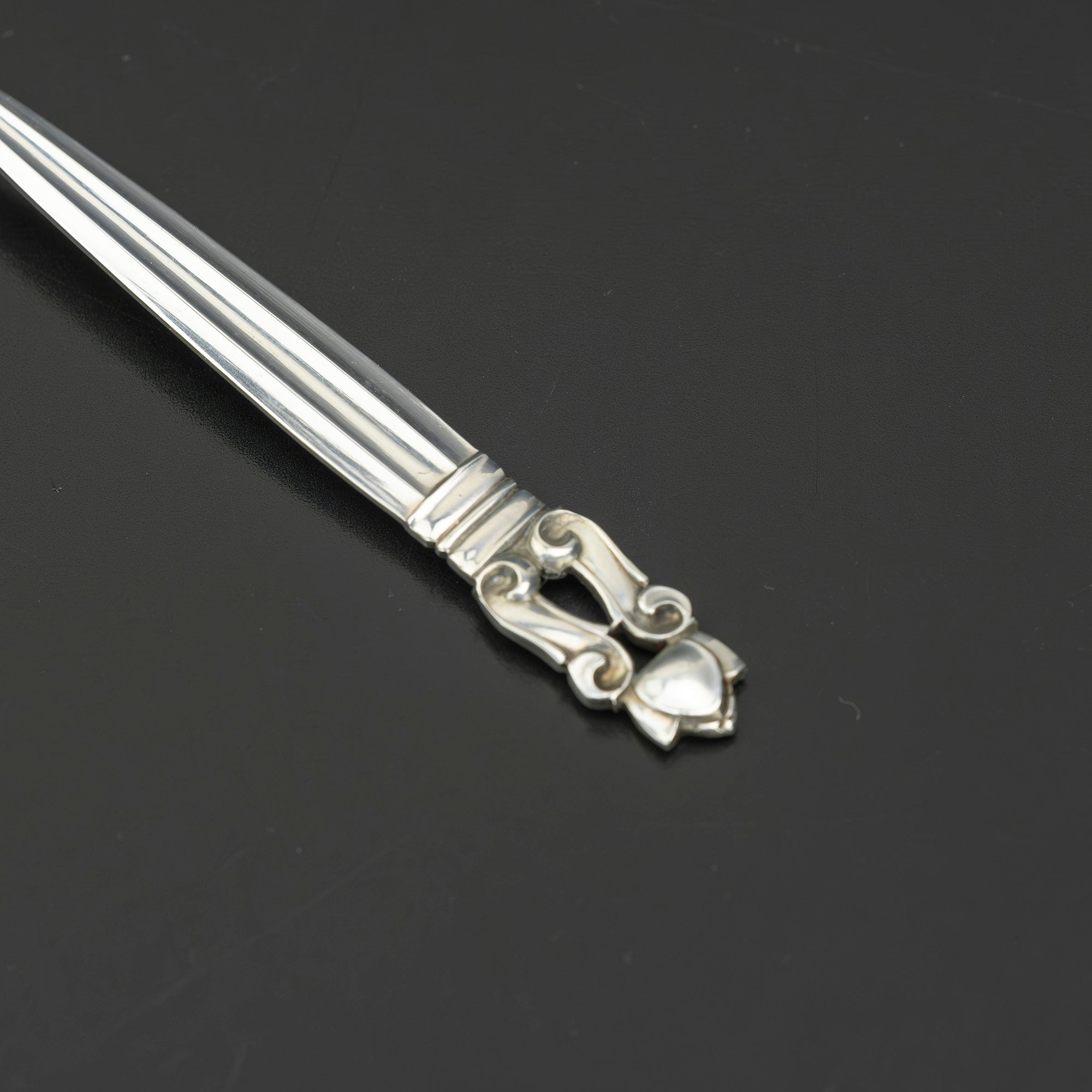 ジョージ ジェンセン エコーン GEORG JENSEN ACORN スターリングシルバー スプーン 箱付き