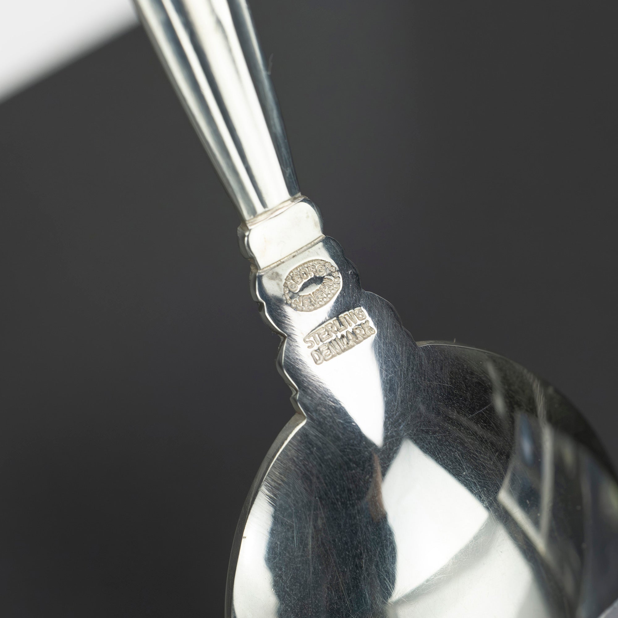 ジョージ ジェンセン エコーン GEORG JENSEN ACORN スターリングシルバー スプーン 箱付き