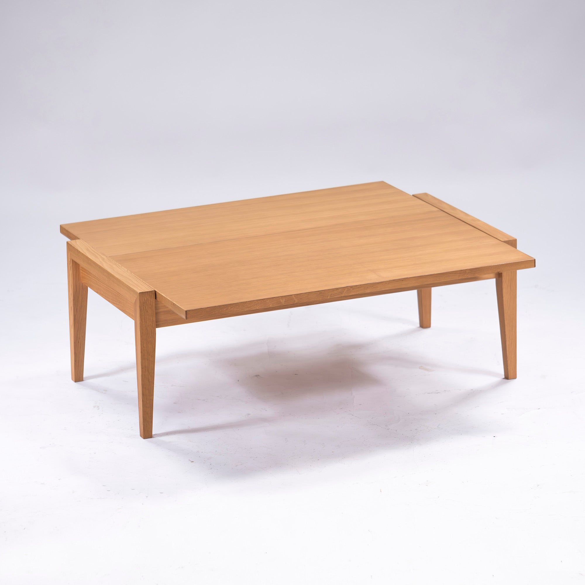 ACTUS ALCHEMY Center Table Living Table Oak Wood Extension Top Extendable Scandinavian