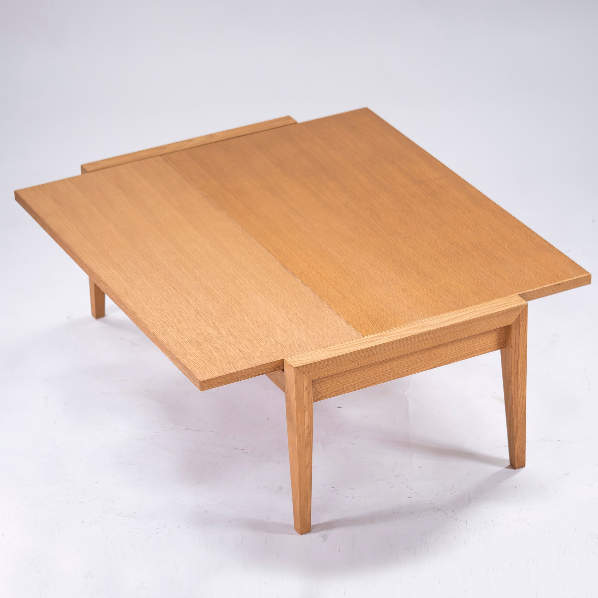 ACTUS ALCHEMY Center Table Living Table Oak Wood Extension Top Extendable Scandinavian