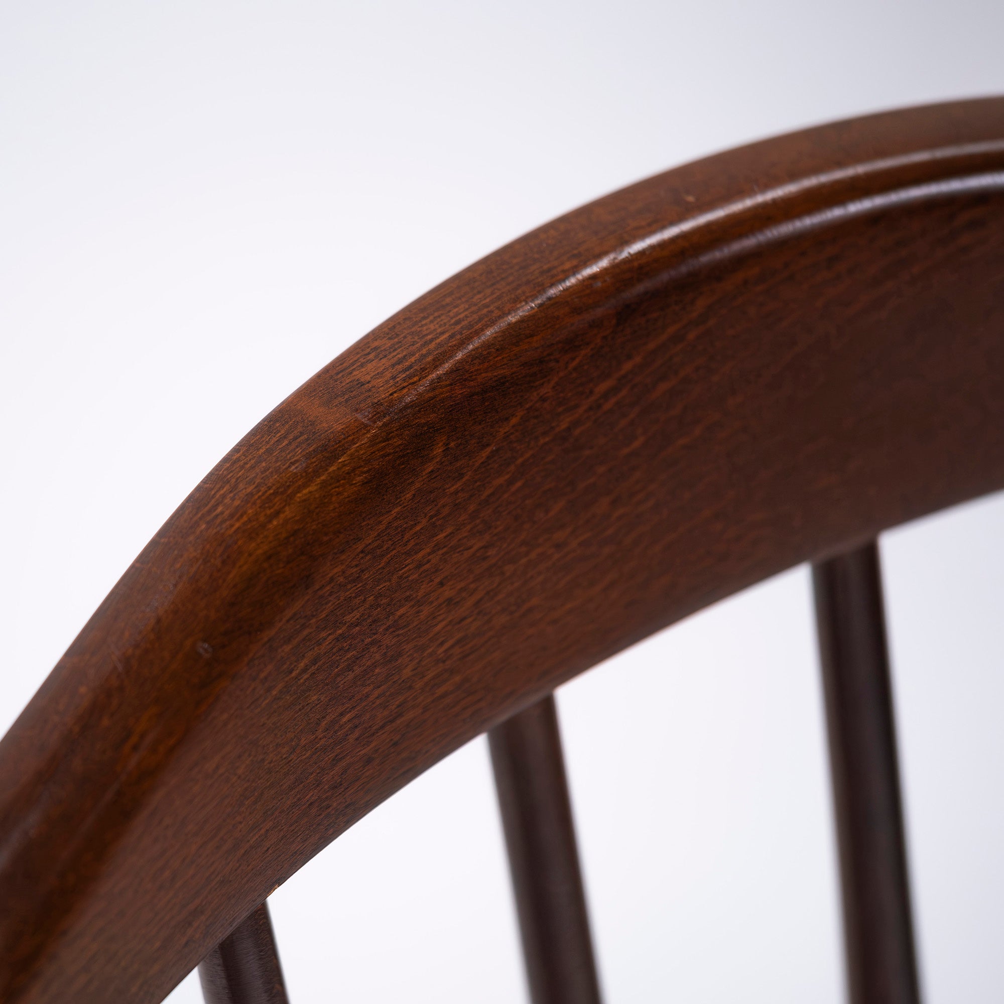 Hida Furniture WINDS Taihei Dining Chair Beech Wood Beech Wood Synthetic Leather Upholstery British Windsor Style Country Style Classic Design